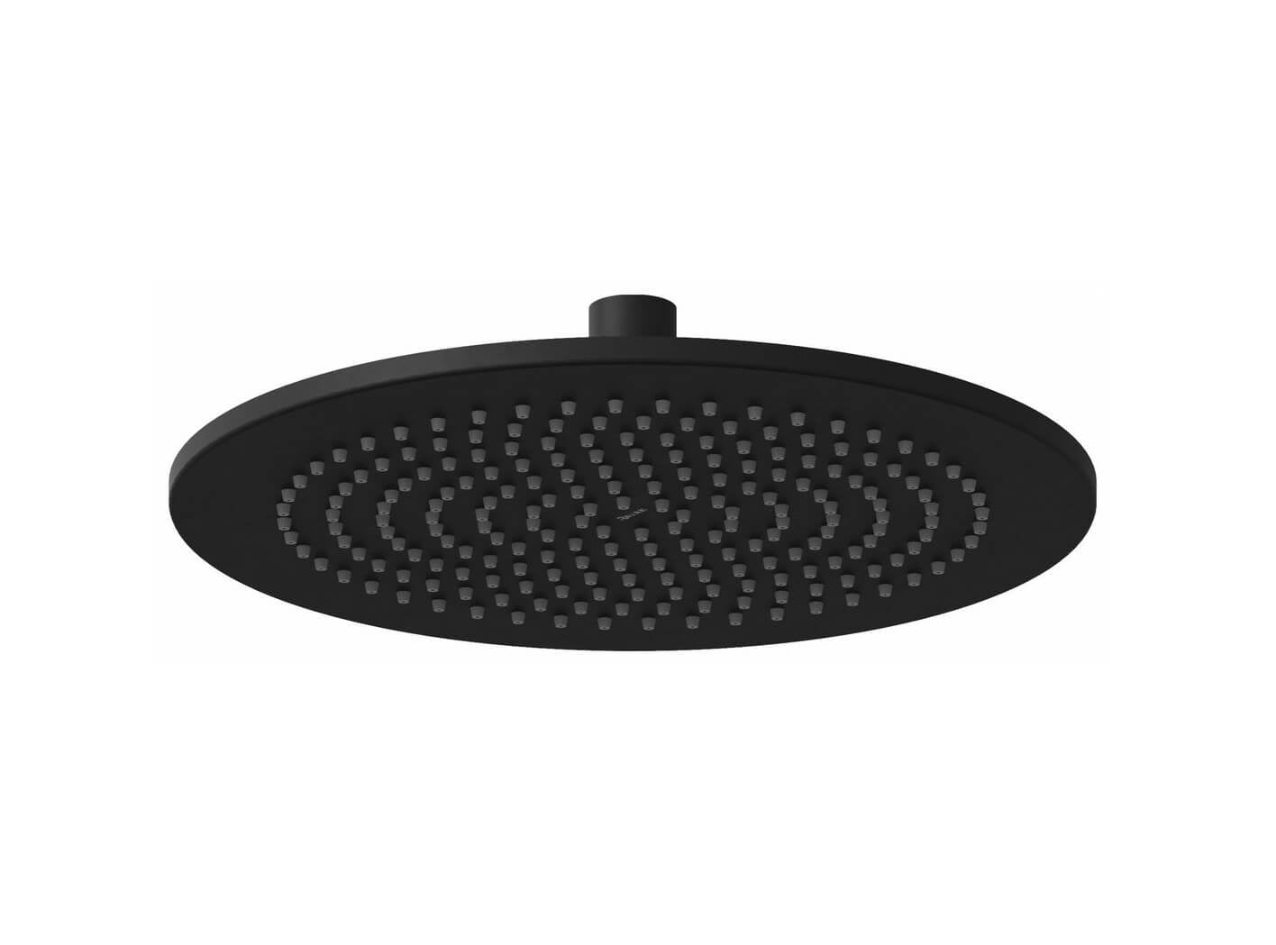 Ravak Chrome Slim horná/hlavová sprcha 25x25 cm okrúhly čierna X07P675