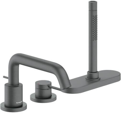 Hansgrohe Tecturis S vaňová/sprchová batéria na vaňu čierna 73447340