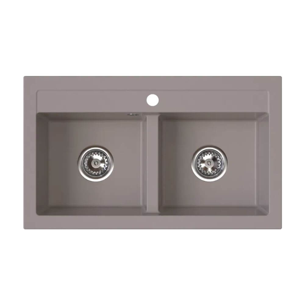 Ferro Stampo granitový drez 75x45 cm hnedá DRGS2/45/75TU