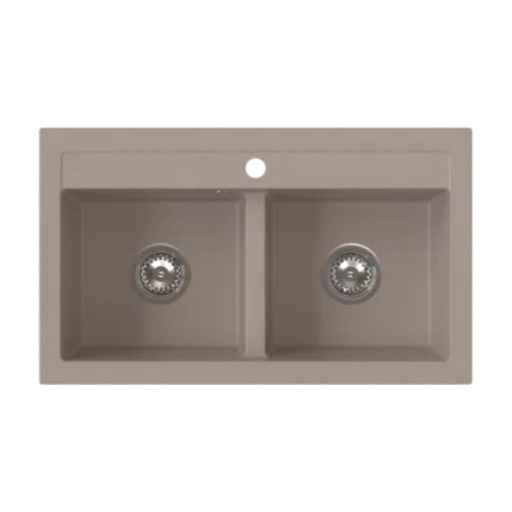 Ferro Stampo granitový drez 75x45 cm béžová DRGS2/45/75SA