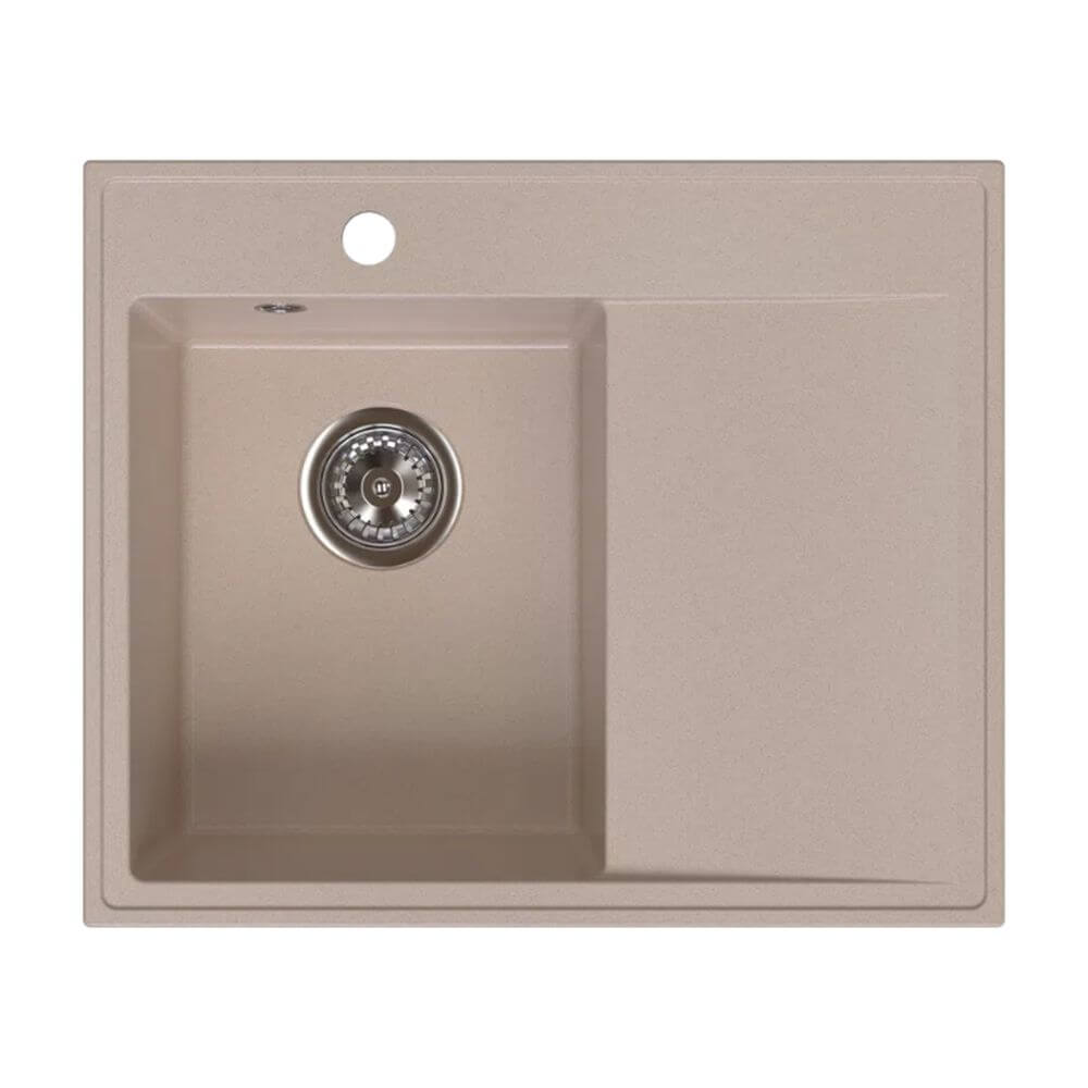 Ferro Stampo granitový drez 60x50 cm béžová DRGS-L/50/60SA