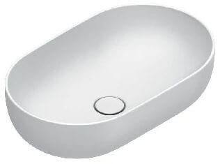 Catalano Sfera umývadlo 60x37 cm oválny pultové umývadlo biela lesklá 0522610021