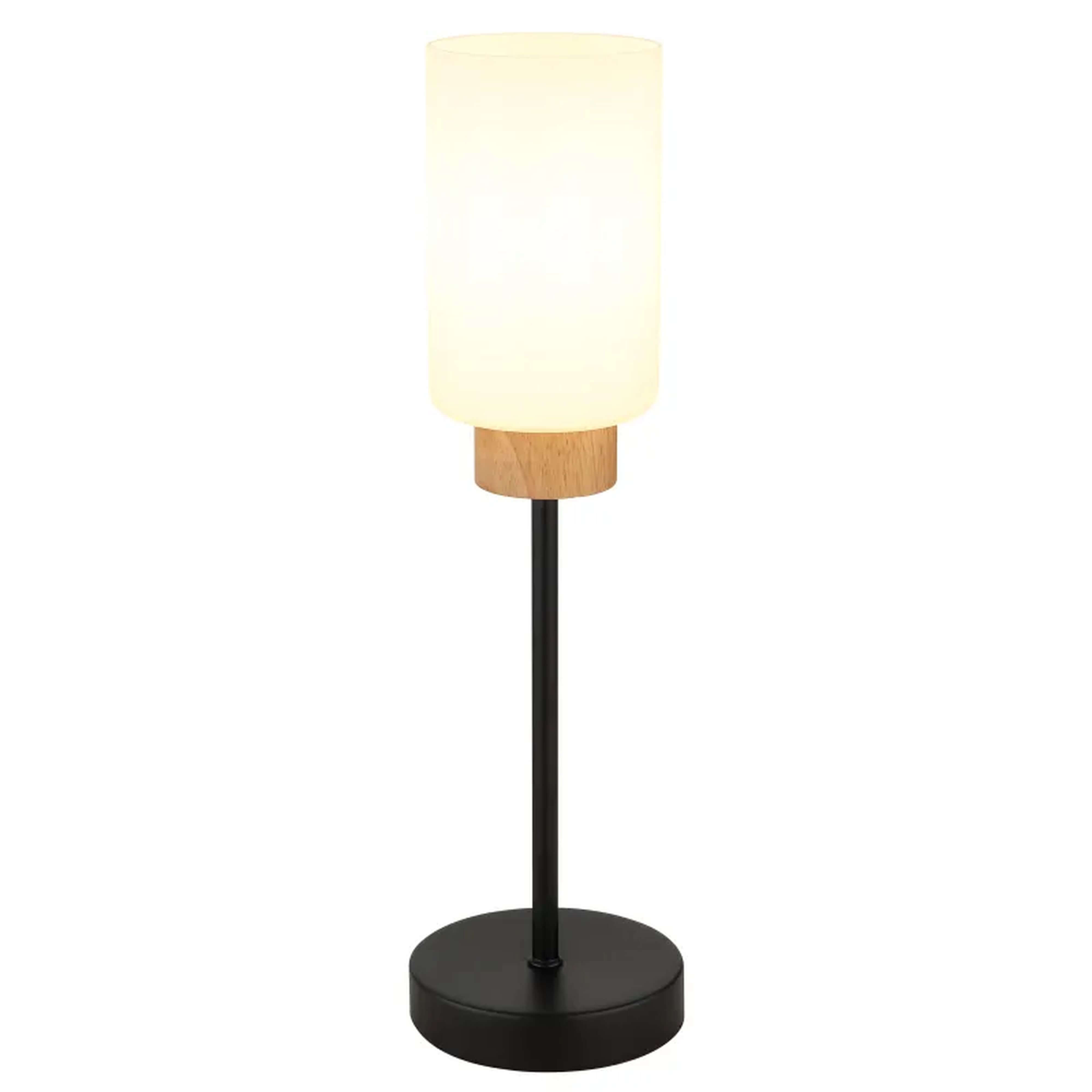 Globo Lighting Rowena stolová lampa 1x60 W biela-čierna 15977T