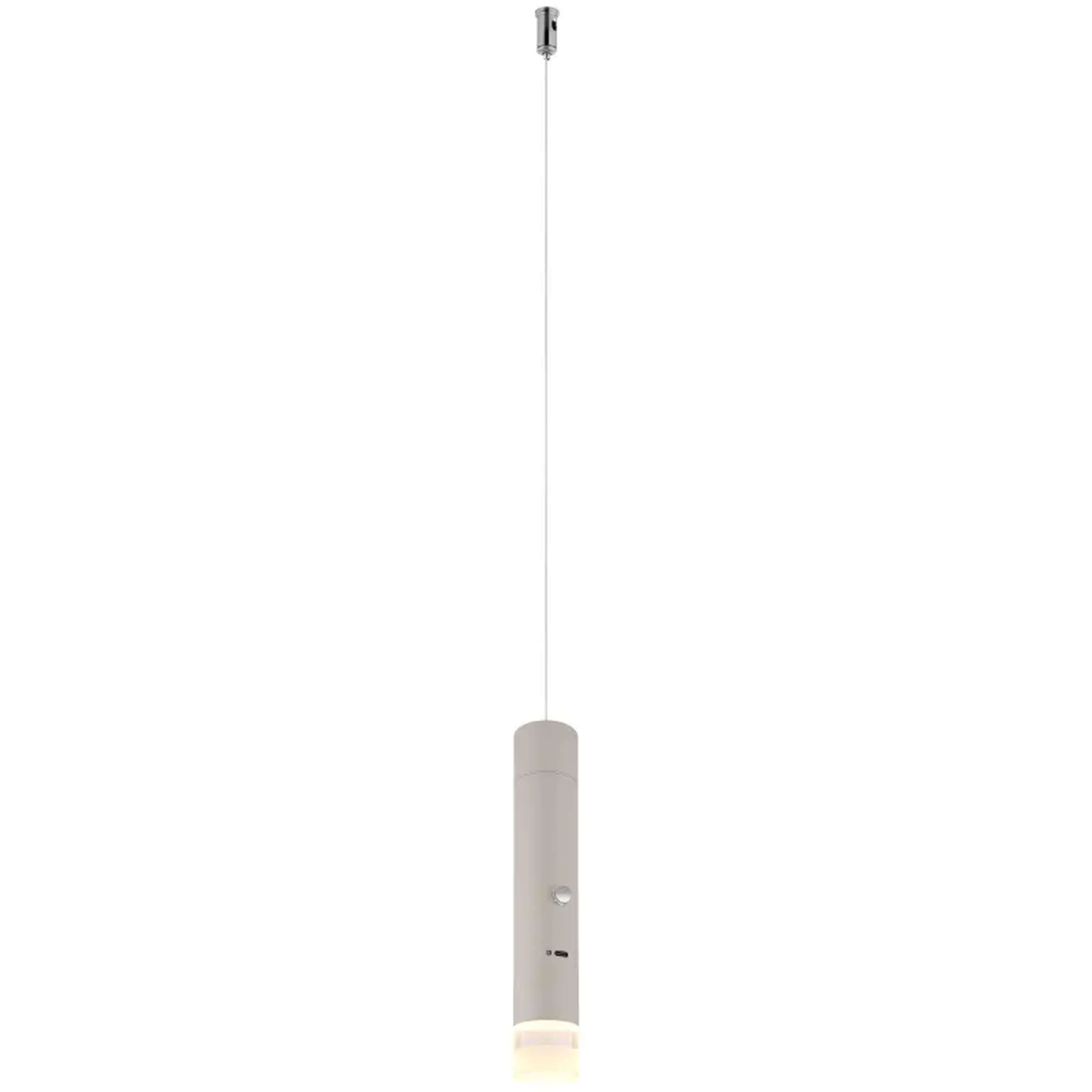 Globo Lighting Pelo závesné svietidlo 1x2 W priehľadná-piesková 16060S