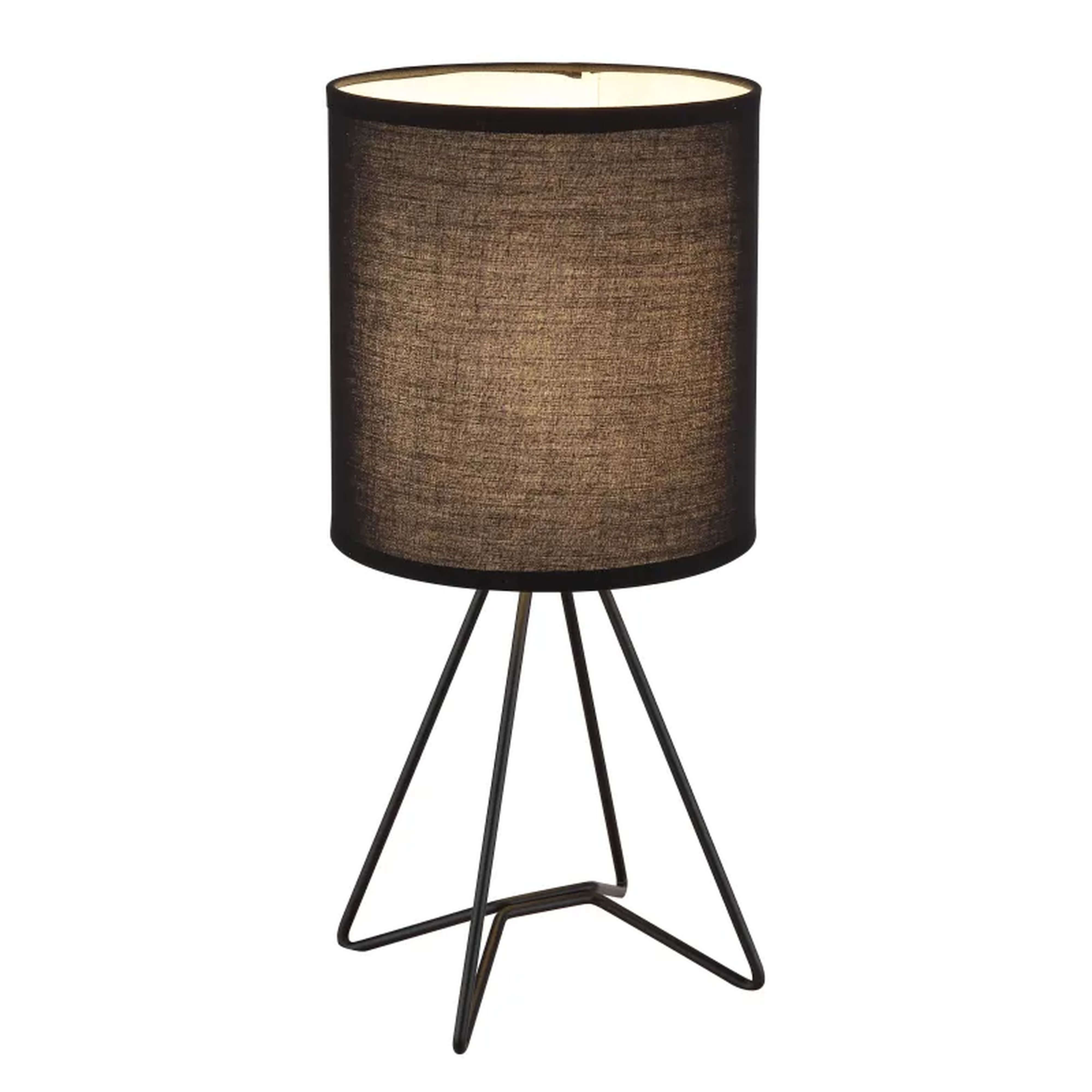 Globo Lighting Tamian stolová lampa 1x40 W čierna 21734S