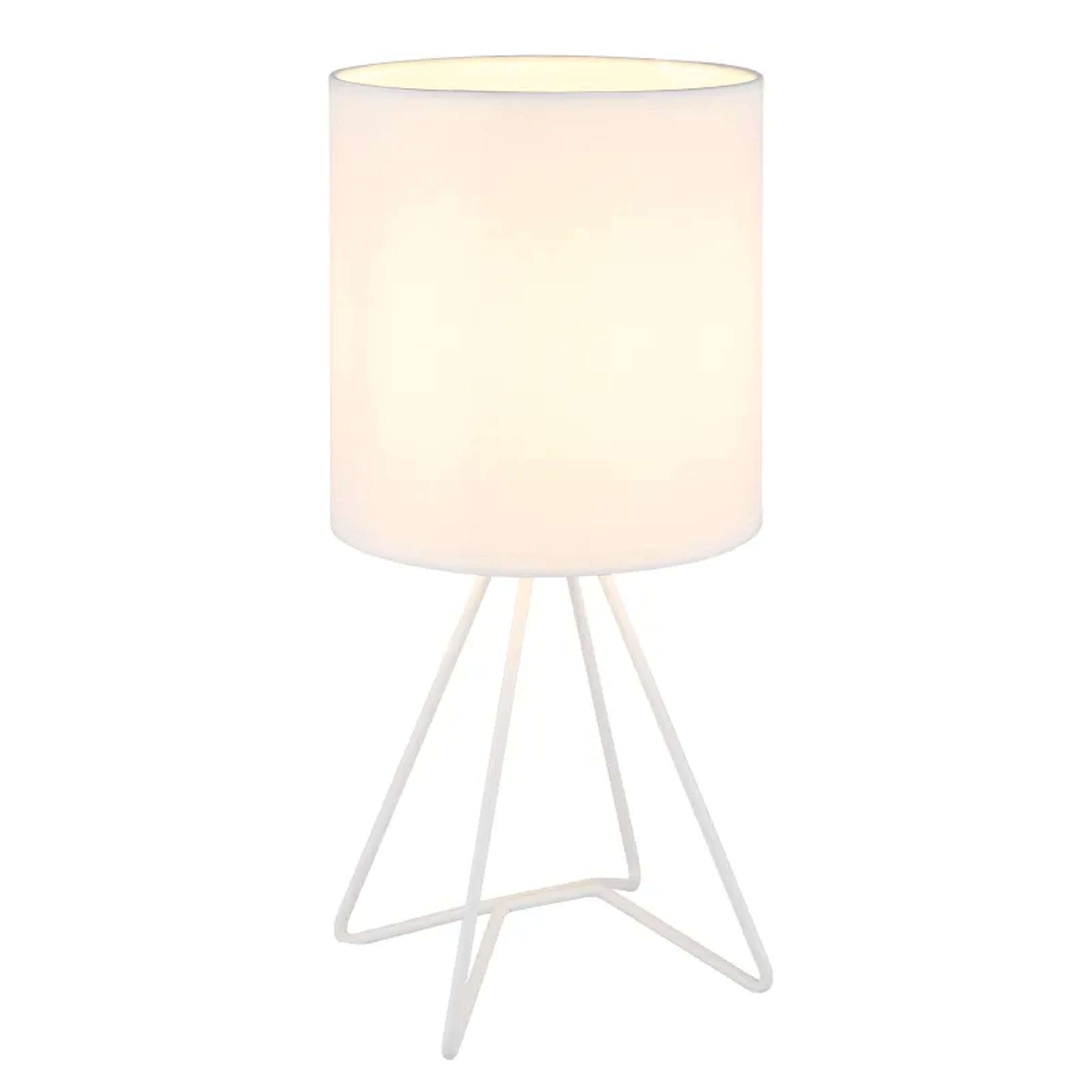Globo Lighting Tamian stolová lampa 1x40 W biela 21734W