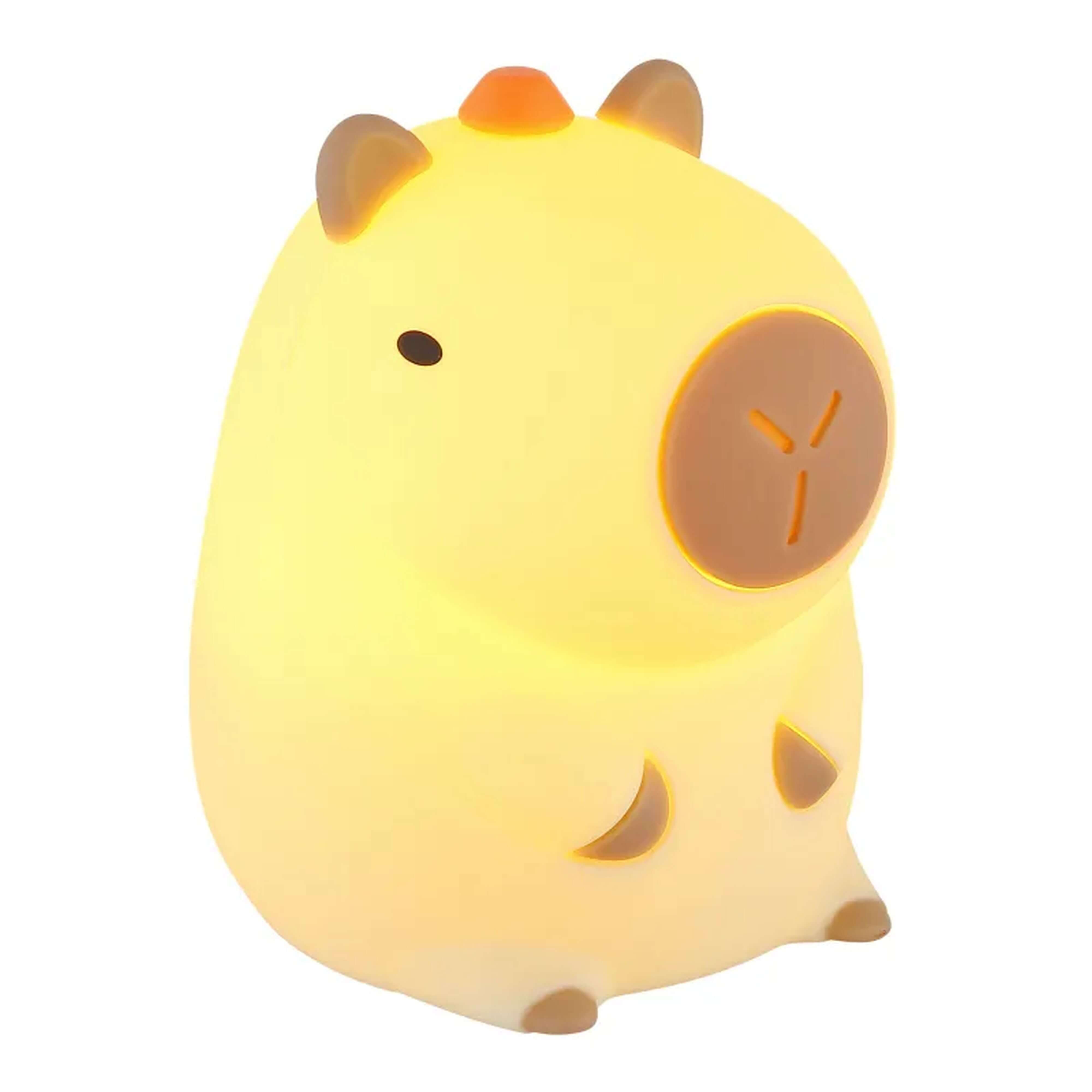 Globo Lighting Capybara nočné svetlo rgb 1x1.5 W hnedá 2874