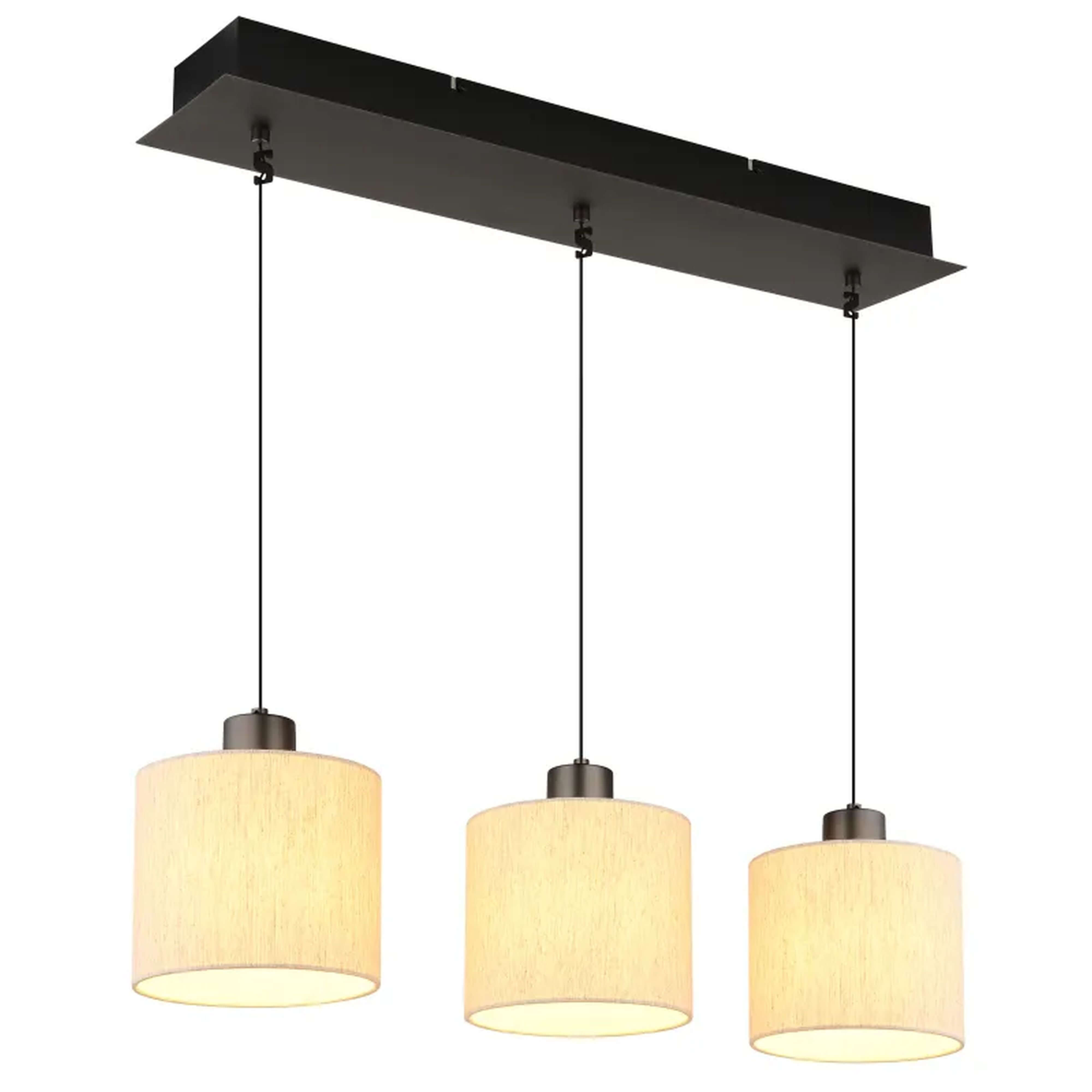 Globo Lighting Thea závesné svietidlo 3x24 W béžová 31540308