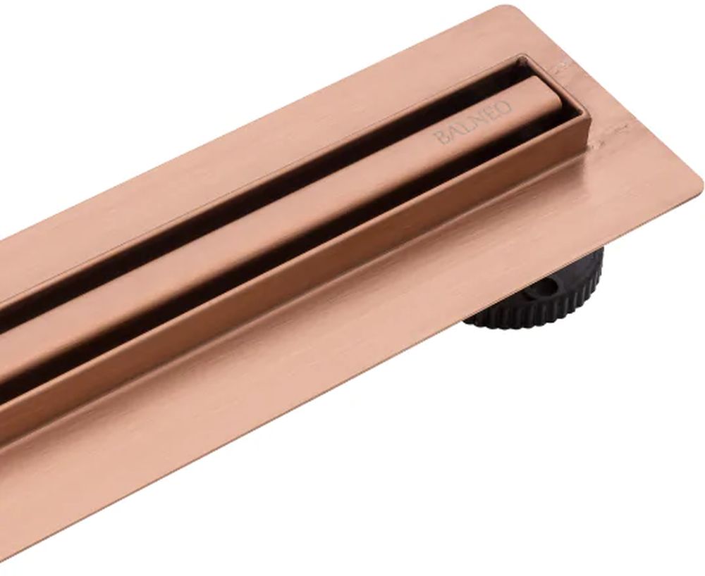 Balneo Slim & Low ProLine Copper lineárny odtok 90 cm meď A0401090201-4