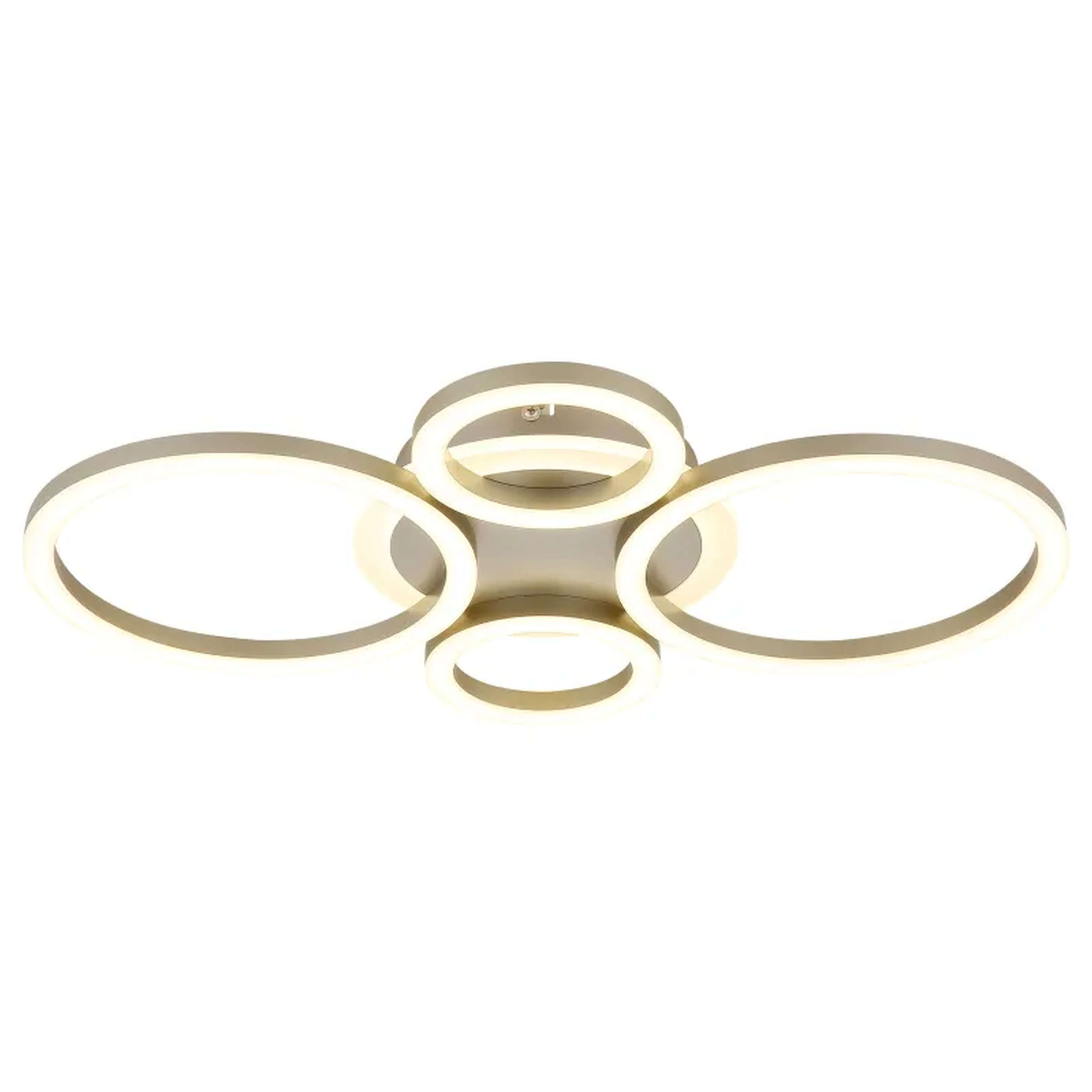 Globo Lighting Loretta stropné svietidlo 4x40 W hnedá 48039-40CO