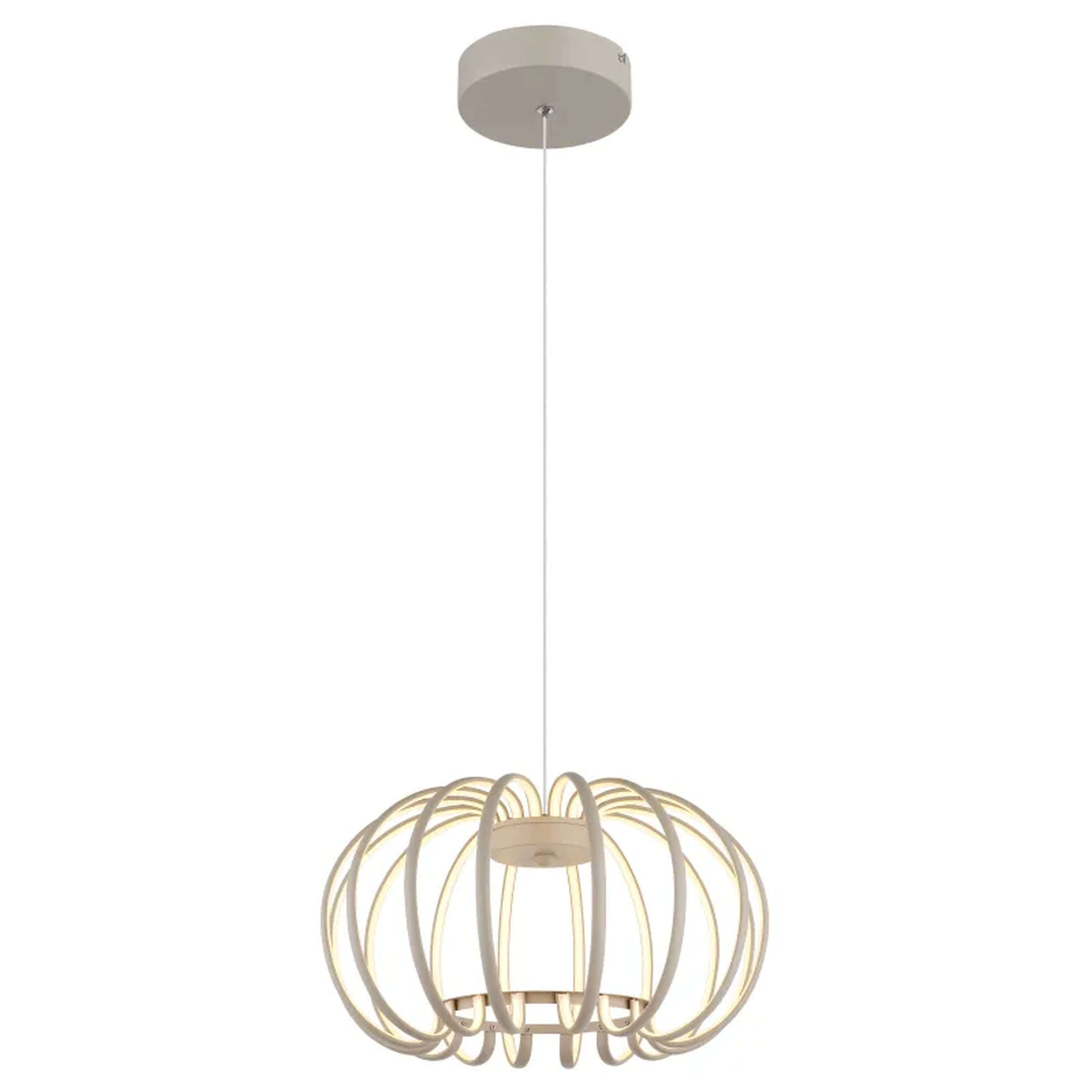 Globo Lighting Kemp závesné svietidlo 1x40 W piesková 15946S