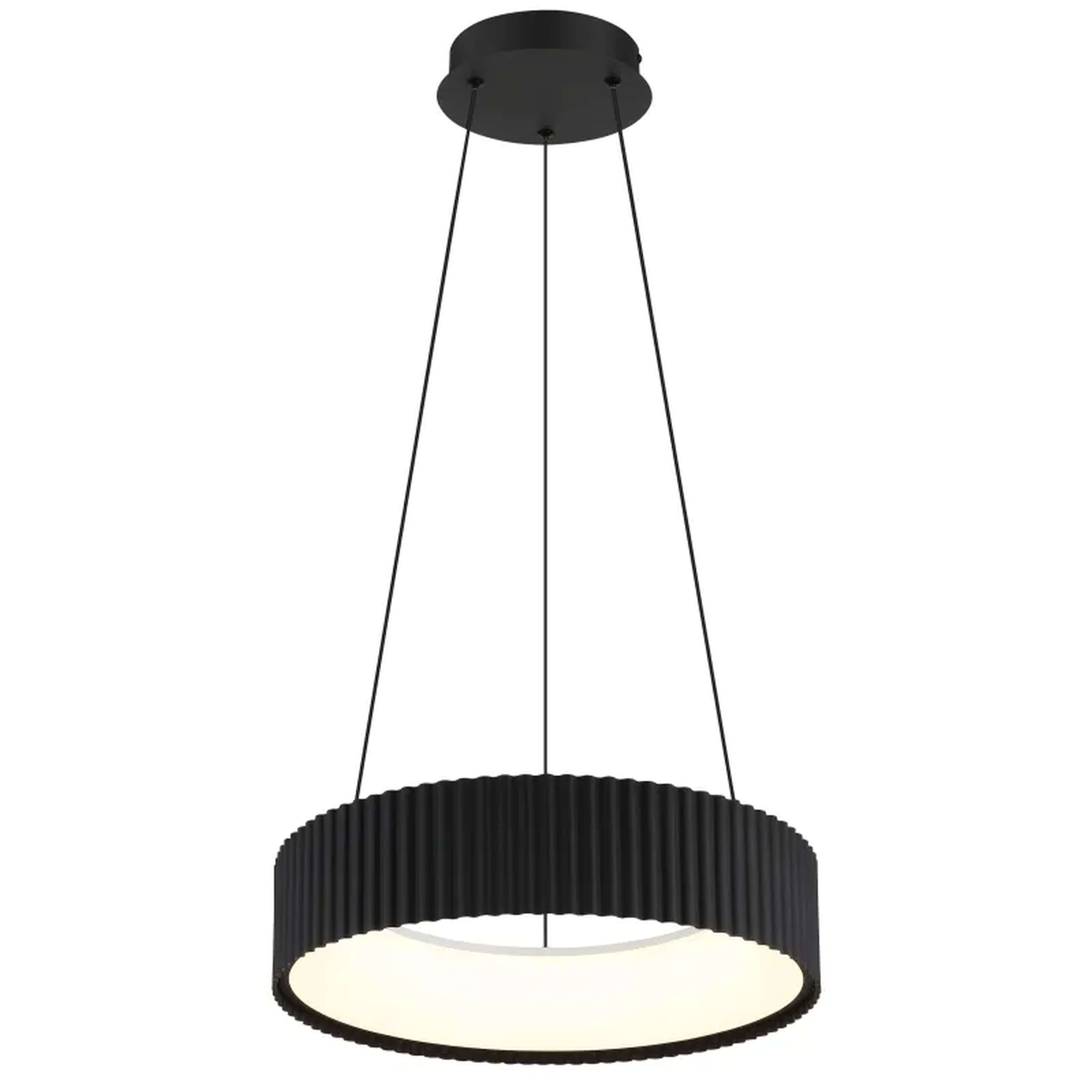 Globo Lighting Kemp závesné svietidlo 1x45 W čierna 15924S