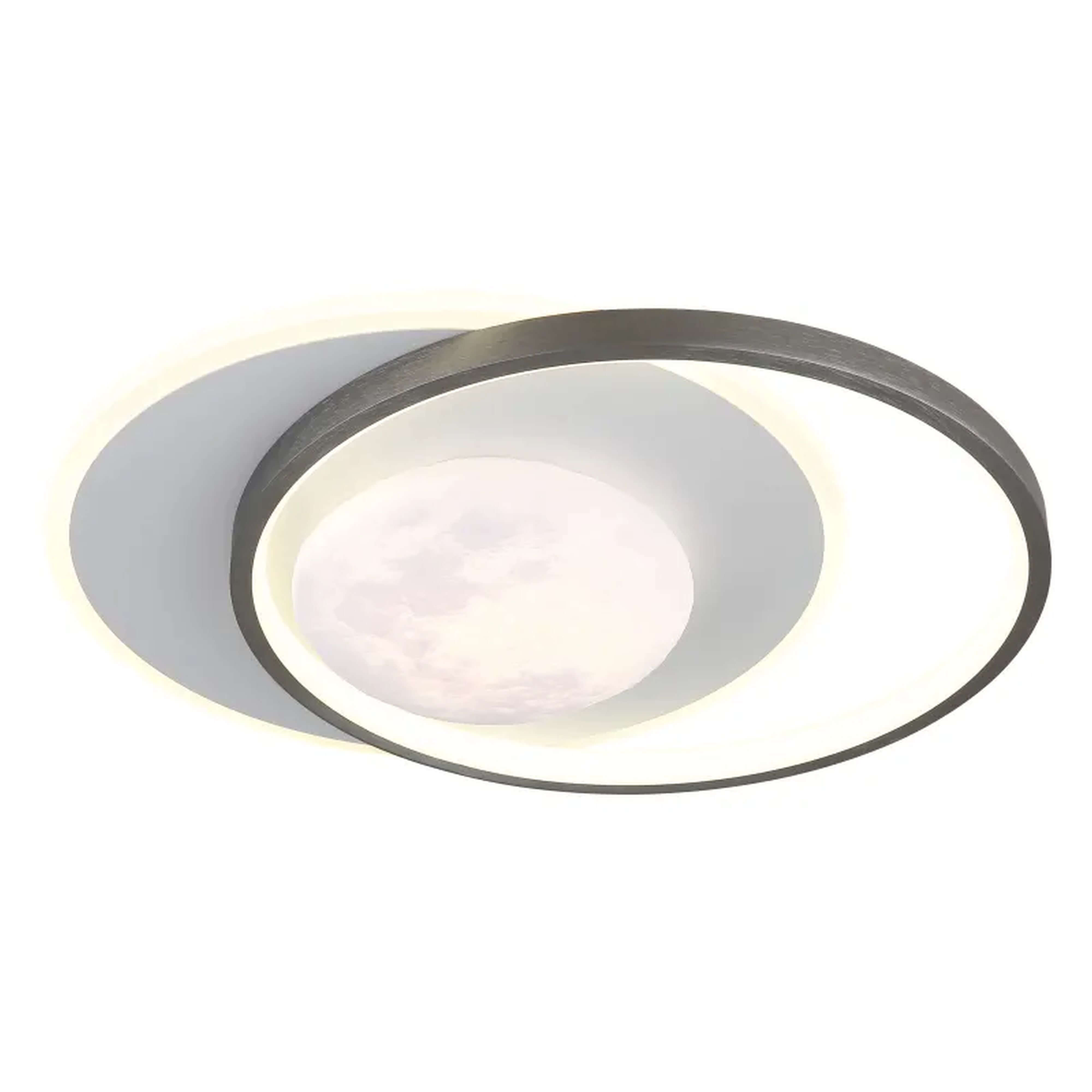 Globo Lighting Moon stropné svietidlo 2x30 W biela-čierna 41785