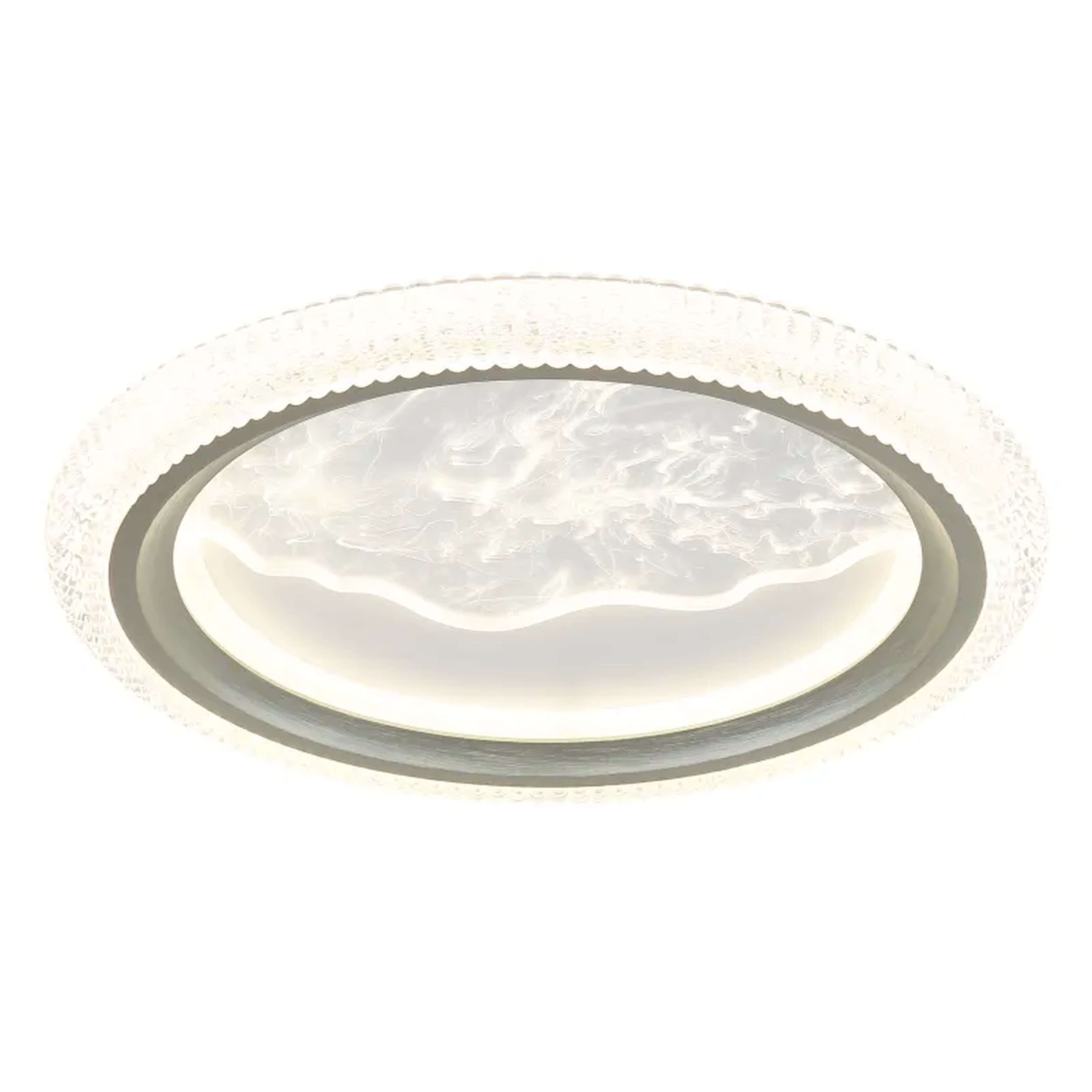 Globo Lighting Odessa stropné svietidlo 1x28 W priehľadná-sivá 48494-28
