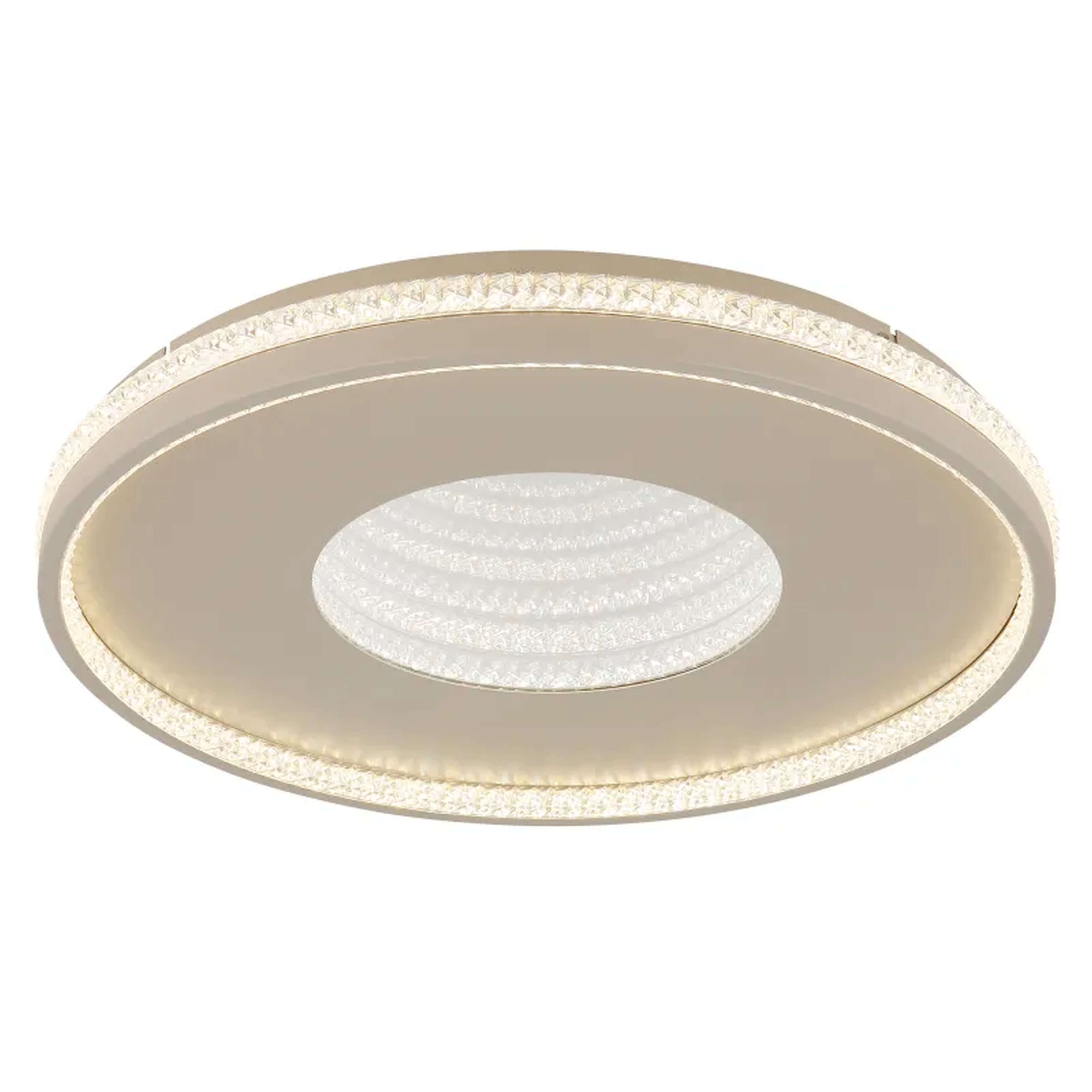 Globo Lighting Shirley stropné svietidlo 2x40 W priehľadná-piesková 48563-40S