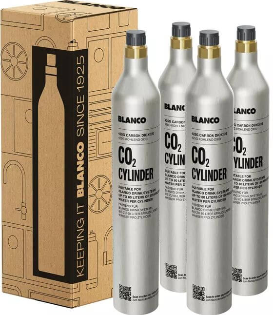 Blanco Soda súprava 4 fliaš co2 526138