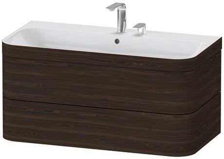 Duravit Happy D.2 umývadlo so skrinkou 97.5 cm orech HP4638E6969