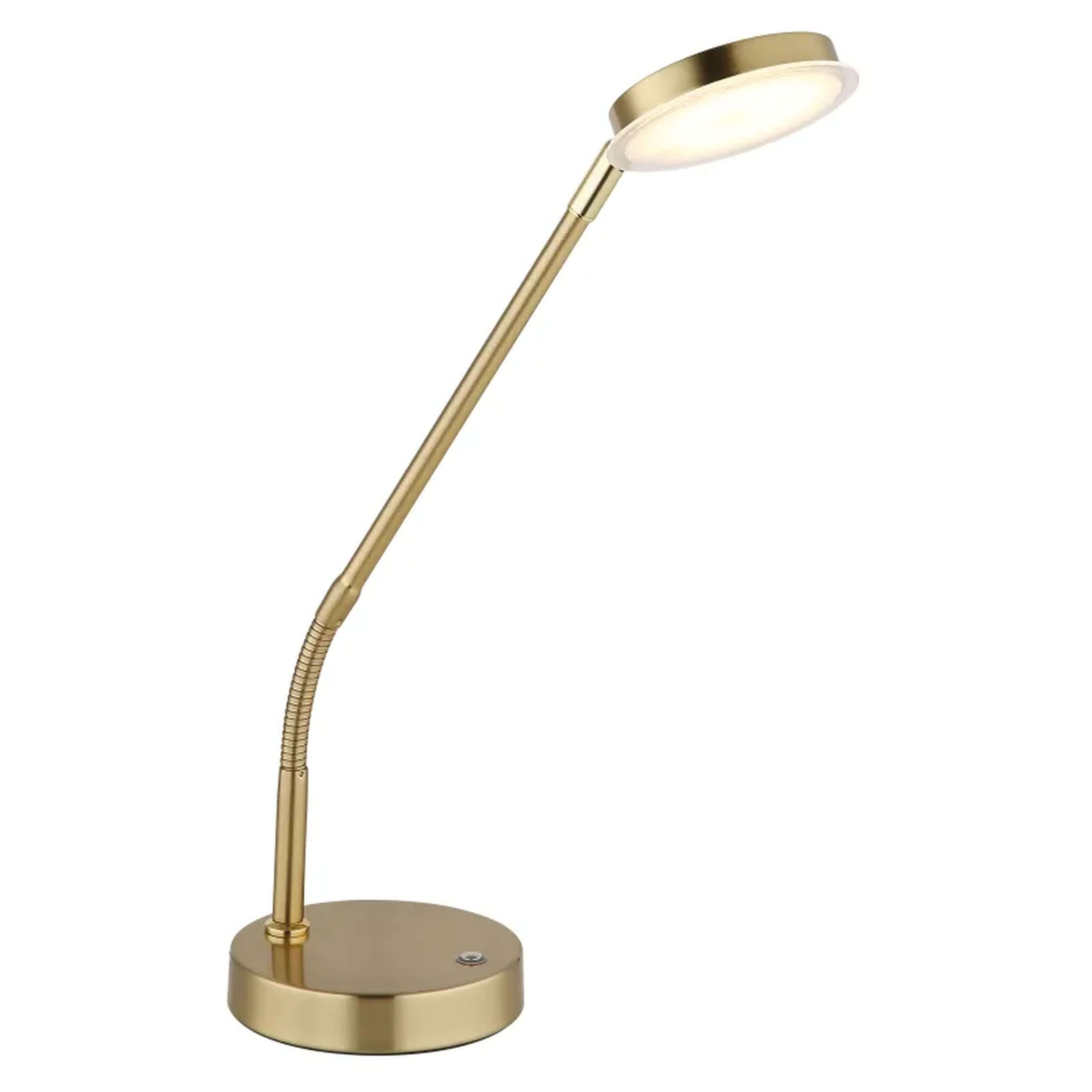 Globo Lighting Silvio stolová lampa 1x6.5 W mosadzná 58504TM