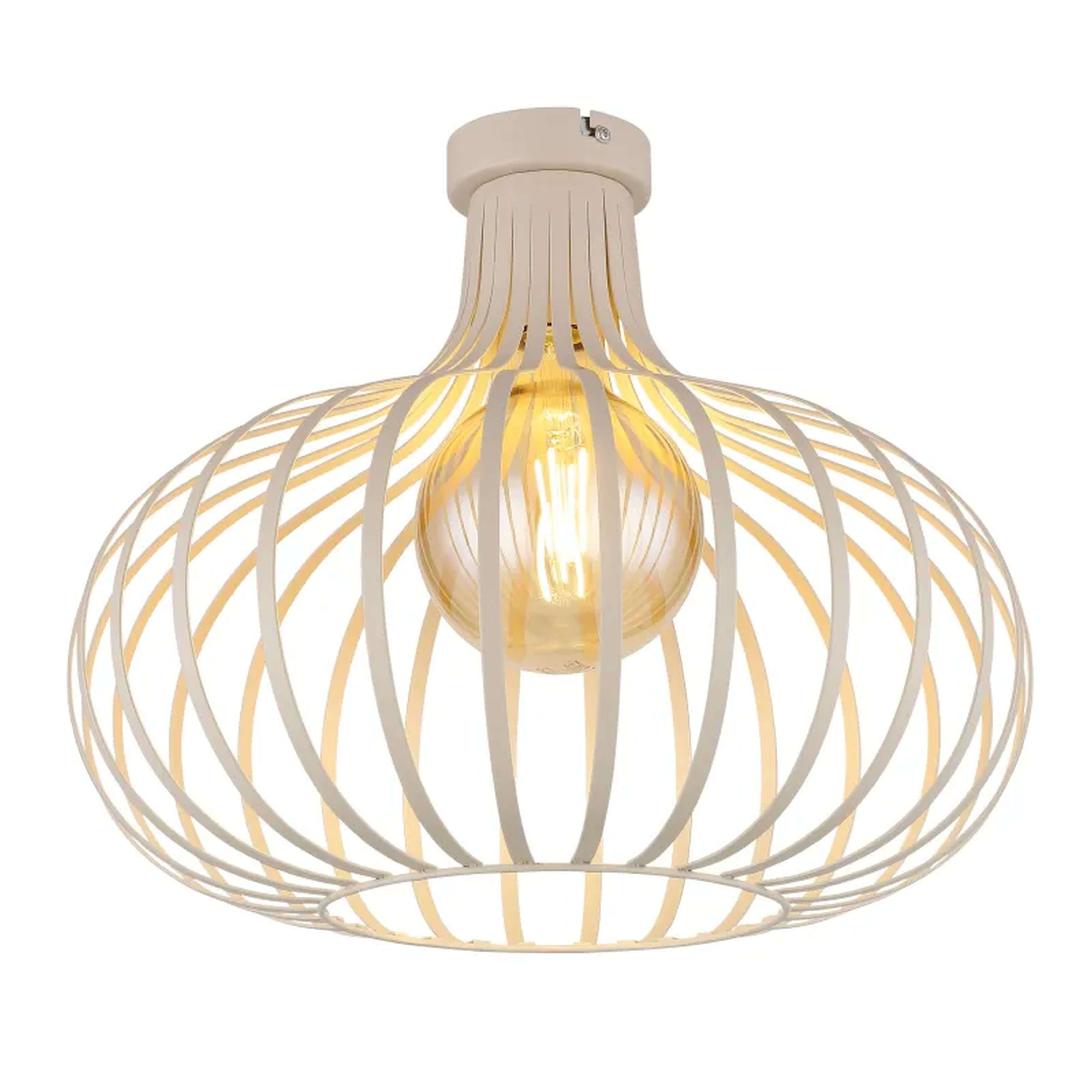 Globo Lighting Mateo stropné svietidlo 1x60 W krémová 63370119