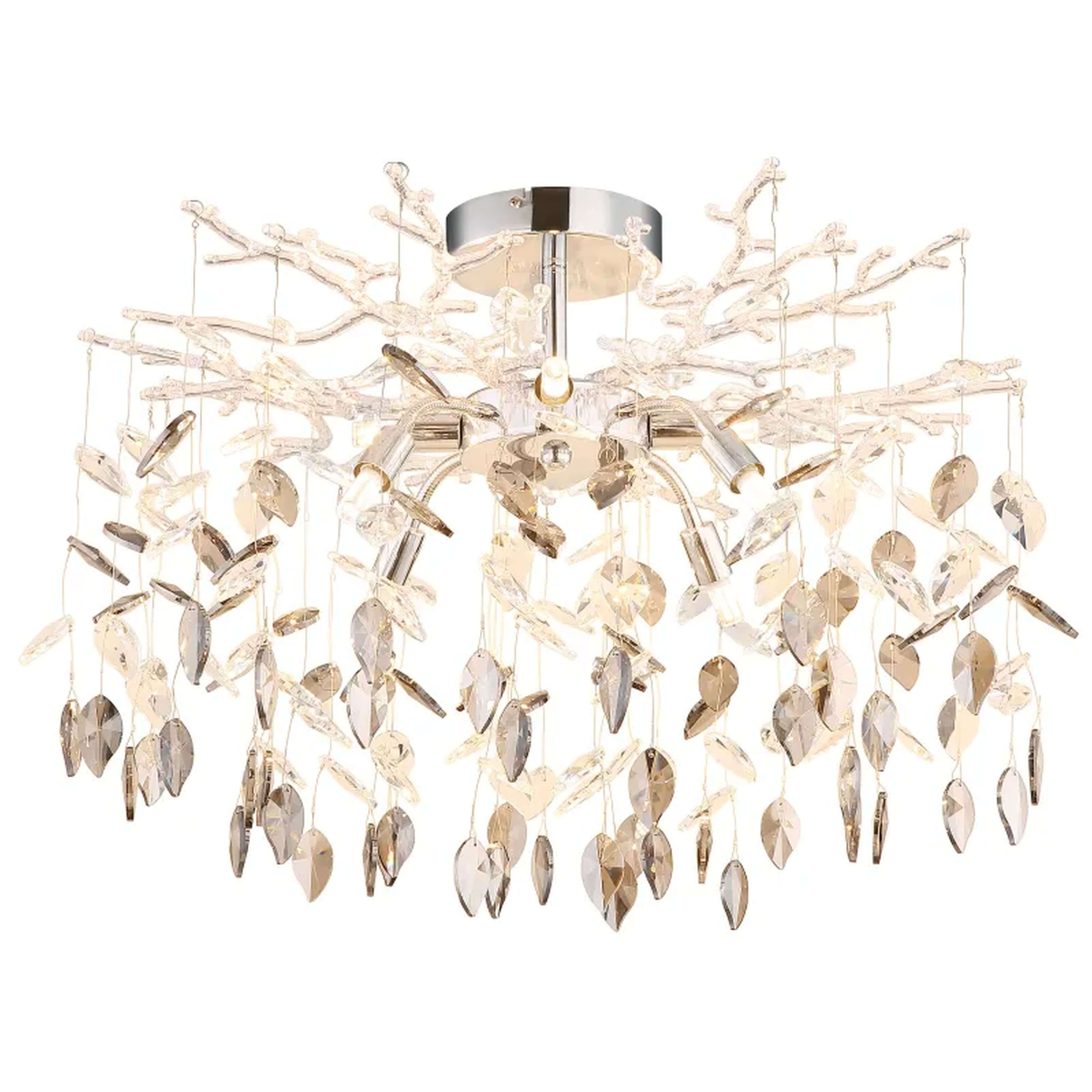 Globo Lighting Danna stropné svietidlo x8 W chrómová-dymová 64133-8D