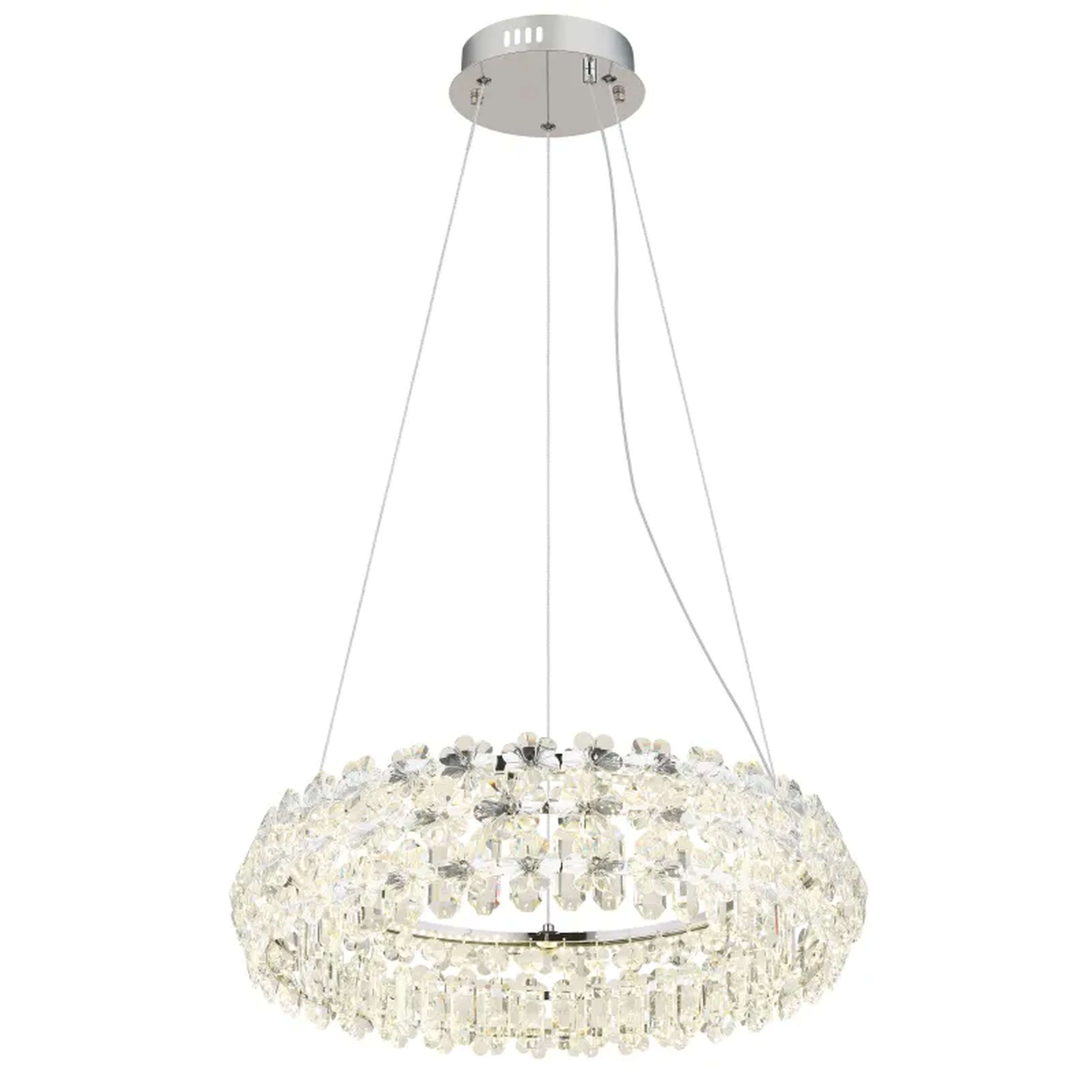 Globo Lighting Diann závesné svietidlo x50 W chrómová-priehľadná 64140H