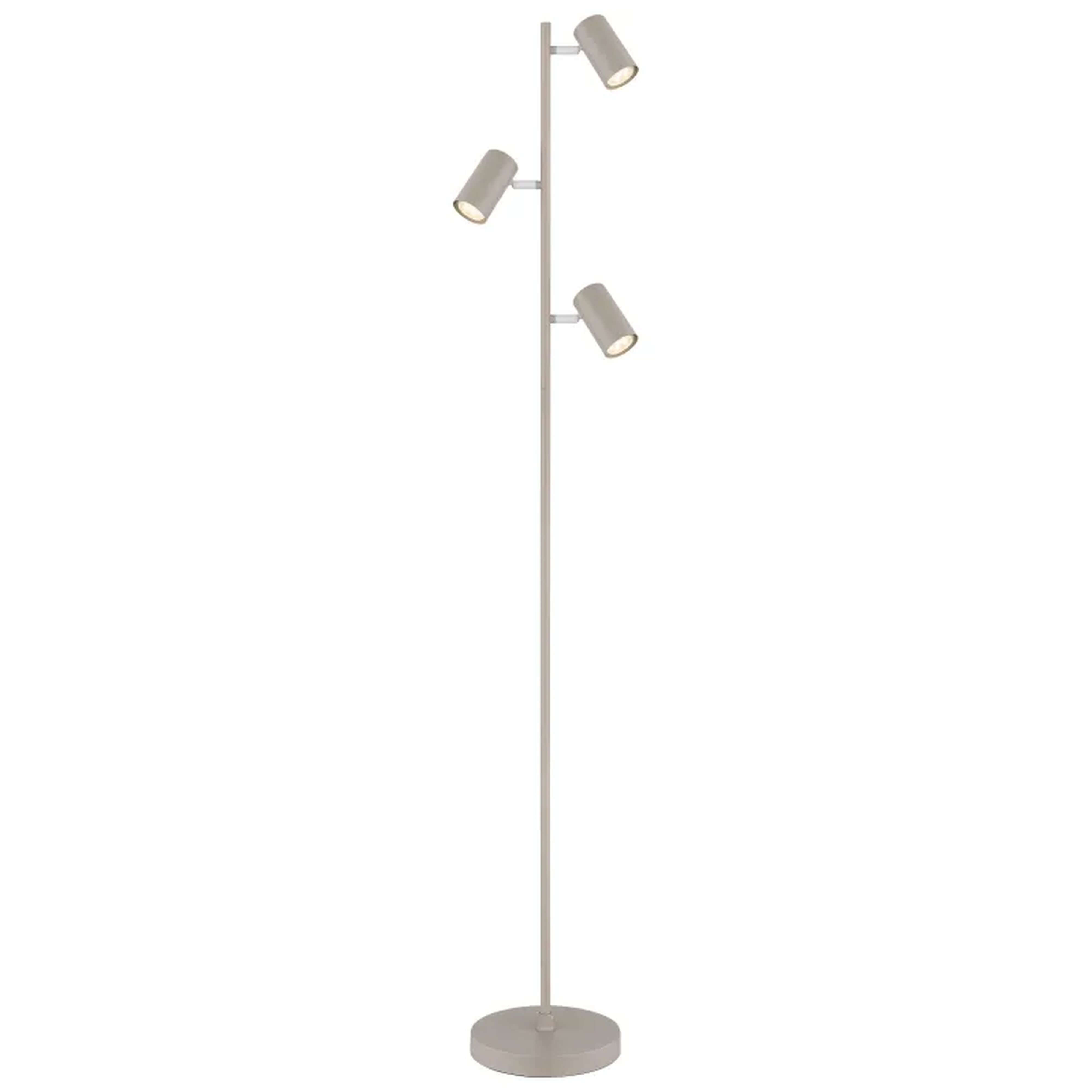 Globo Lighting Robby stojaca lampa 3x5 W piesková 57911SSA
