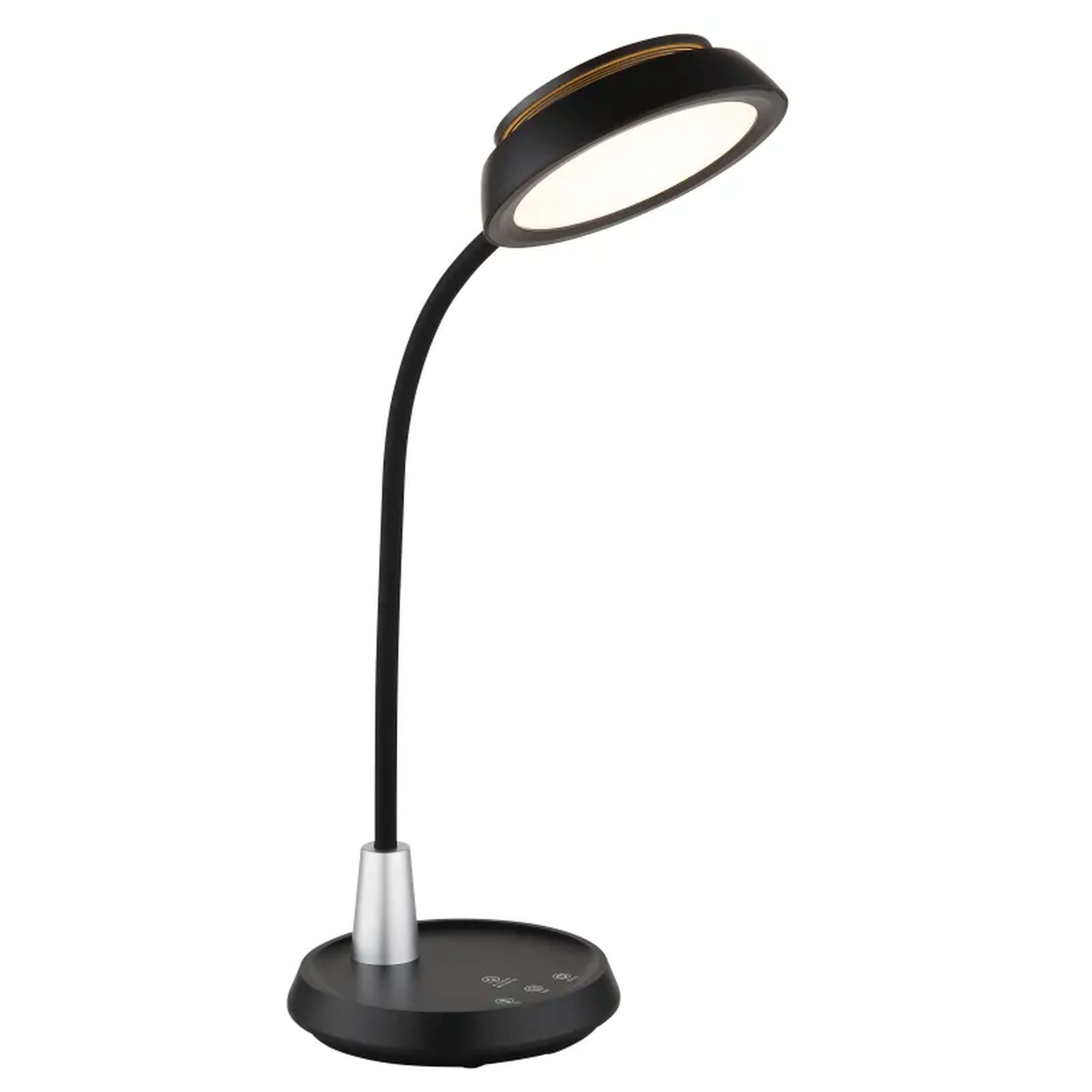 Globo Lighting Kirk stolová lampa 1x12 W čierna 58496S