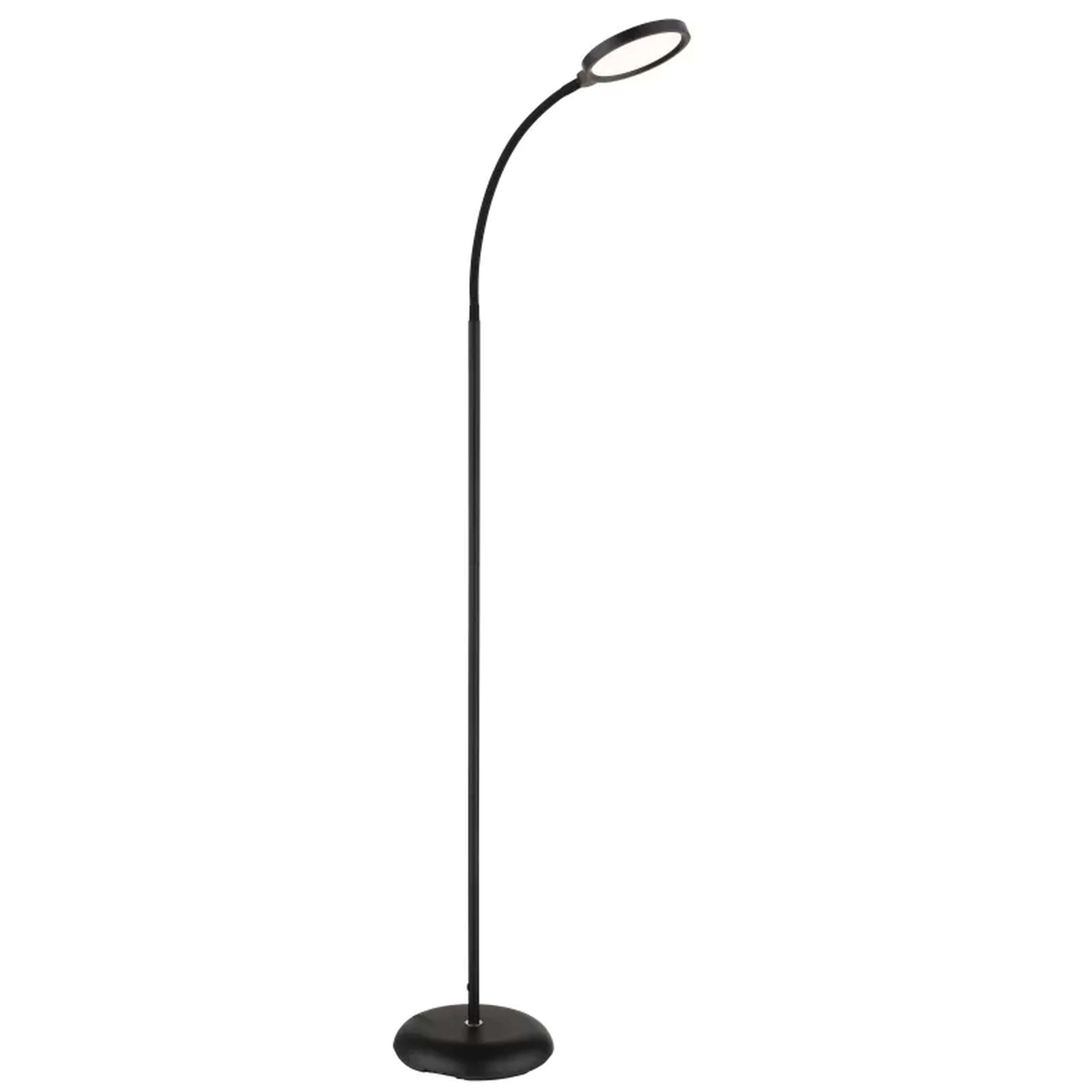 Globo Lighting Kalderon stojaca lampa 1x8 W čierna 58503S