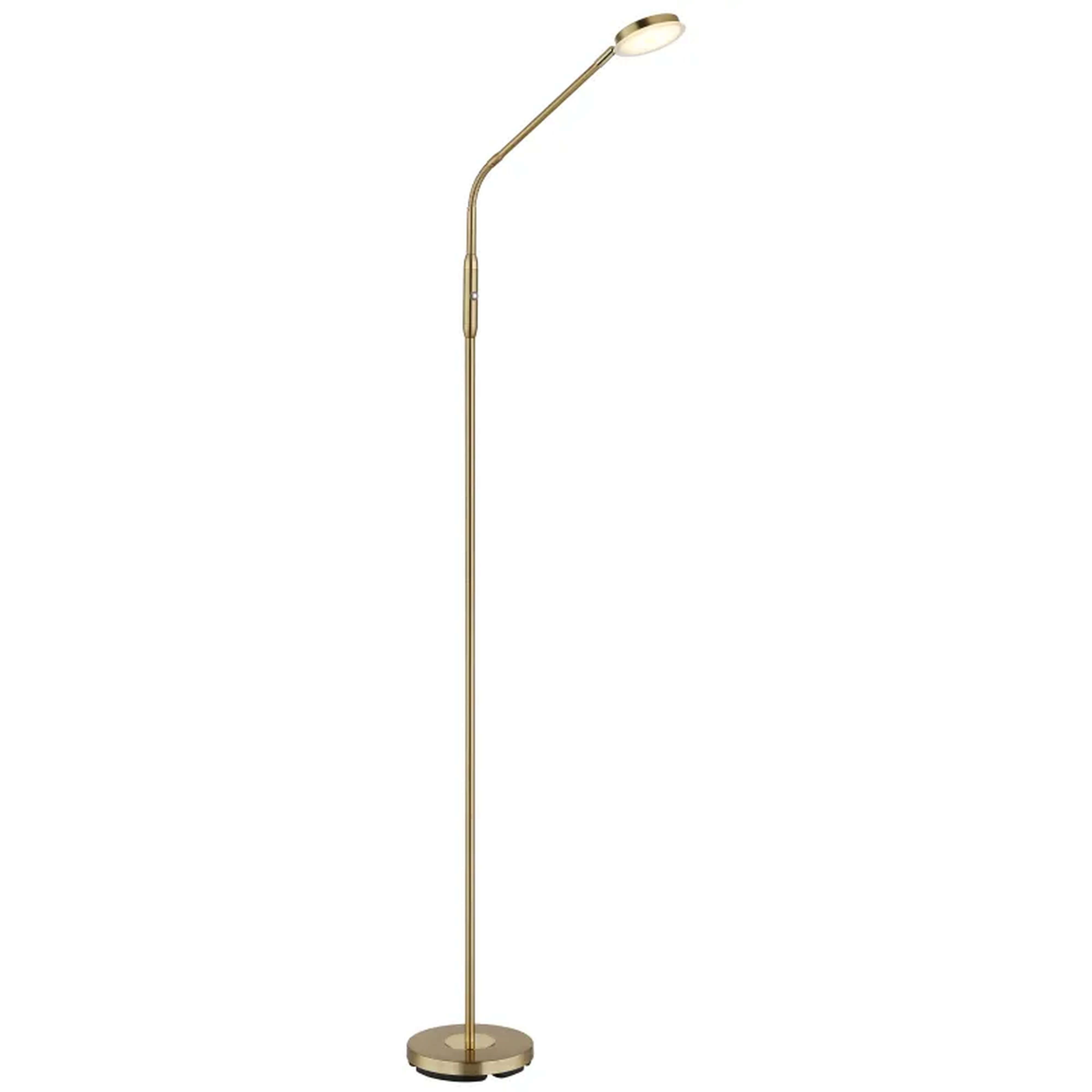 Globo Lighting Silvio stojaca lampa 1x6.5 W mosadzná 58504SM