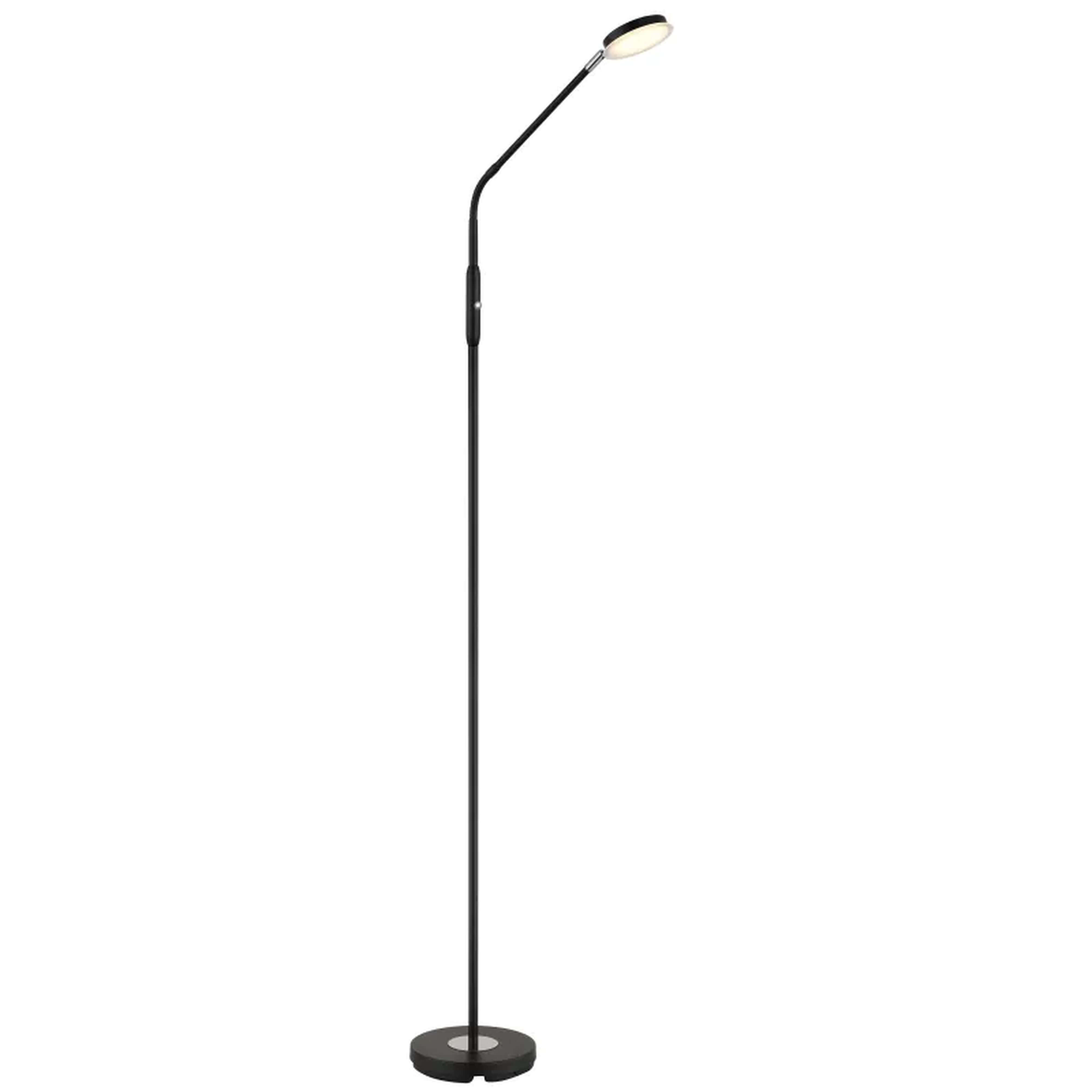 Globo Lighting Silvio stojaca lampa 1x6.5 W čierna 58504SS