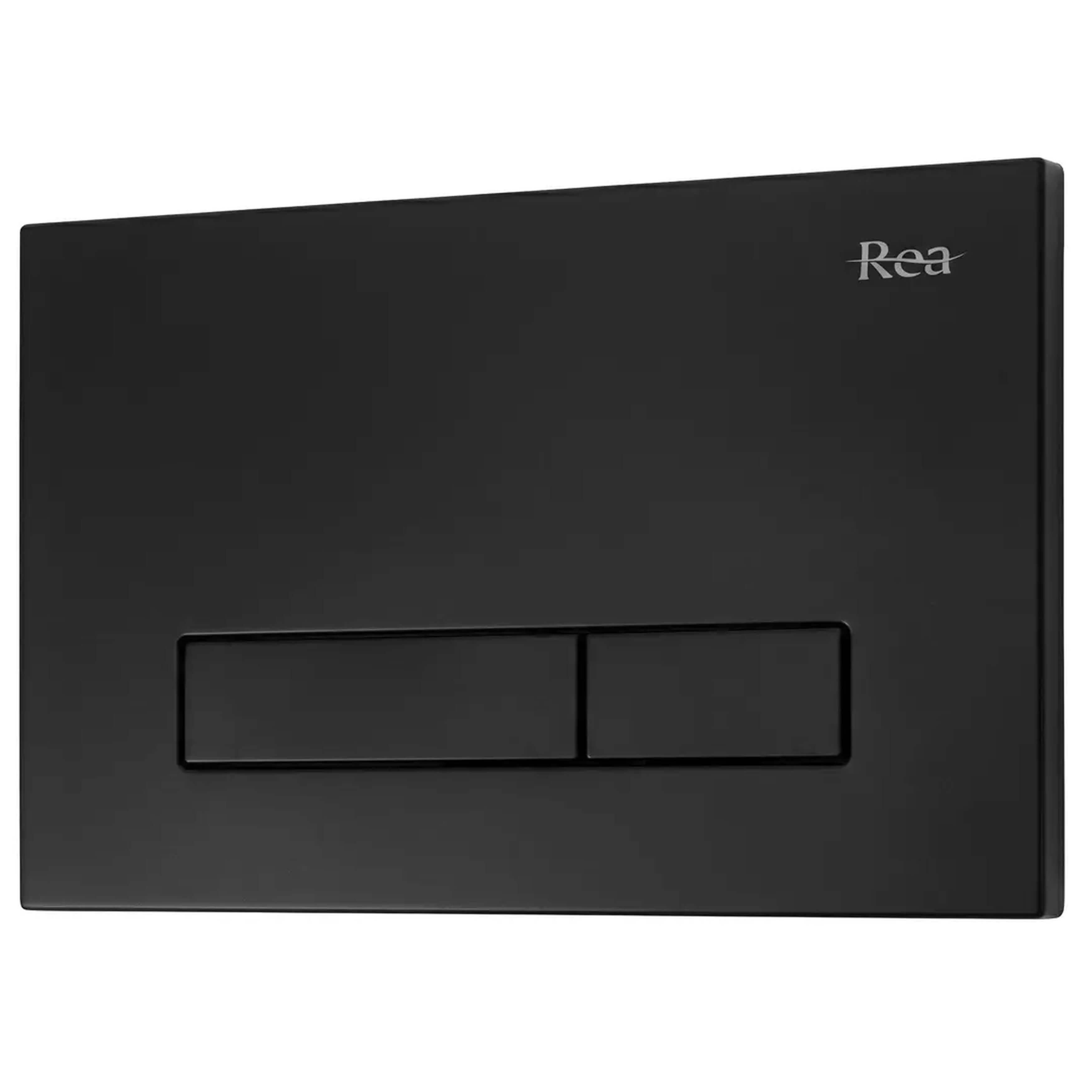 Rea HD splachovacie tlačidlo do toalety čierna REA-E0633