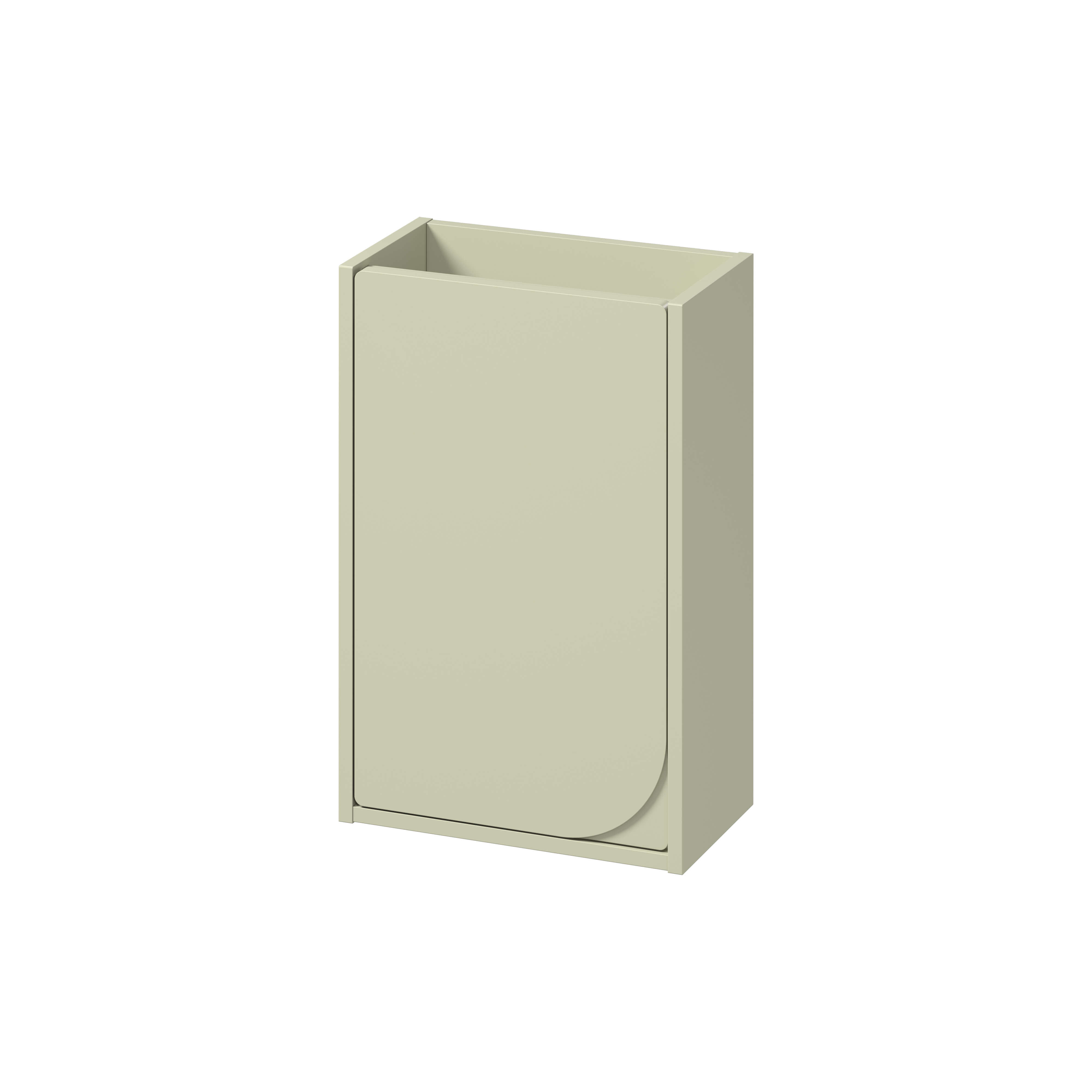 Cersanit Crea II skrinka 39.2x21.5x59.2 cm závesná kúpeľňová skrinka pod umývadlo zelená S1058-029