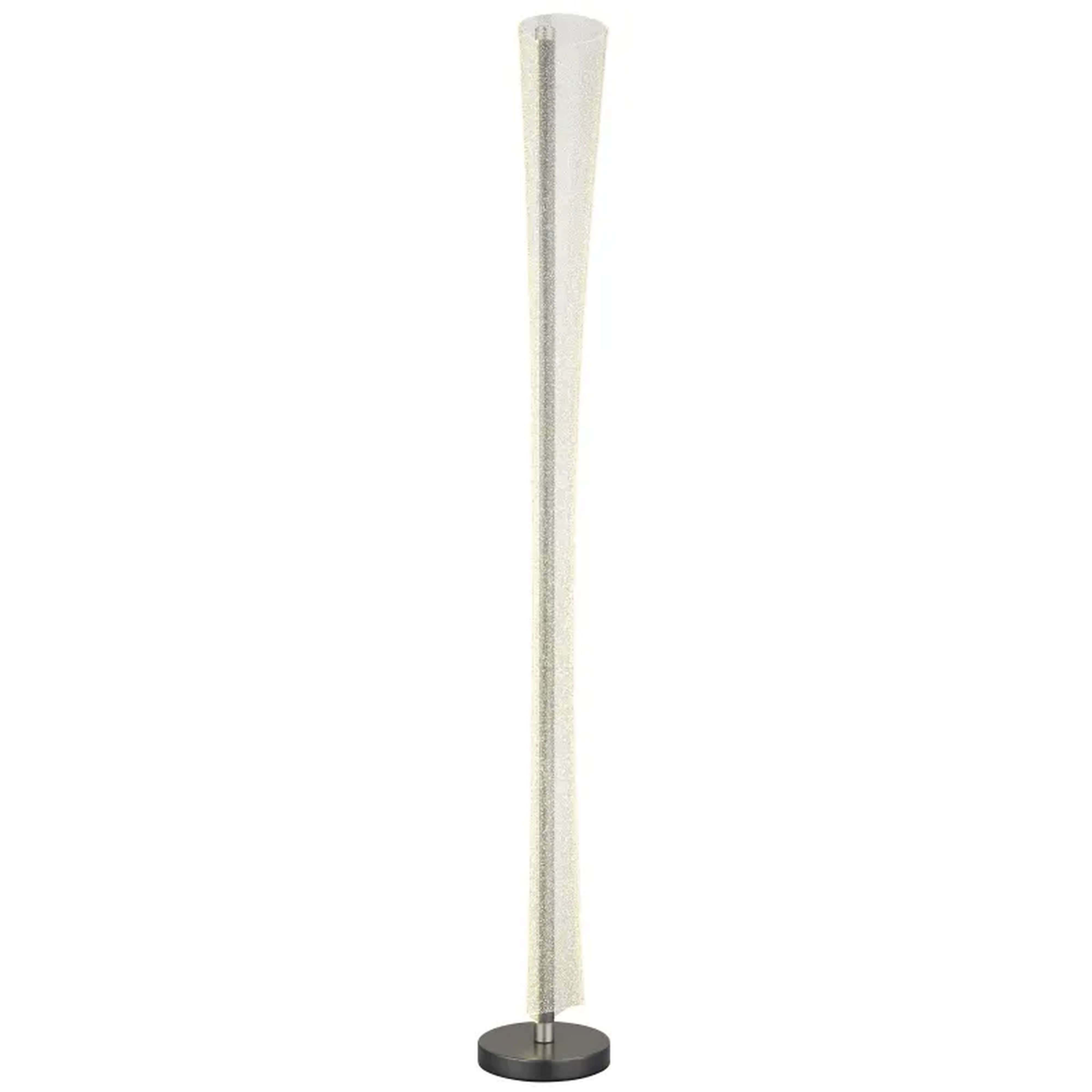 Globo Lighting Malinda stojaca lampa 1x48 W priehľadná 68256S