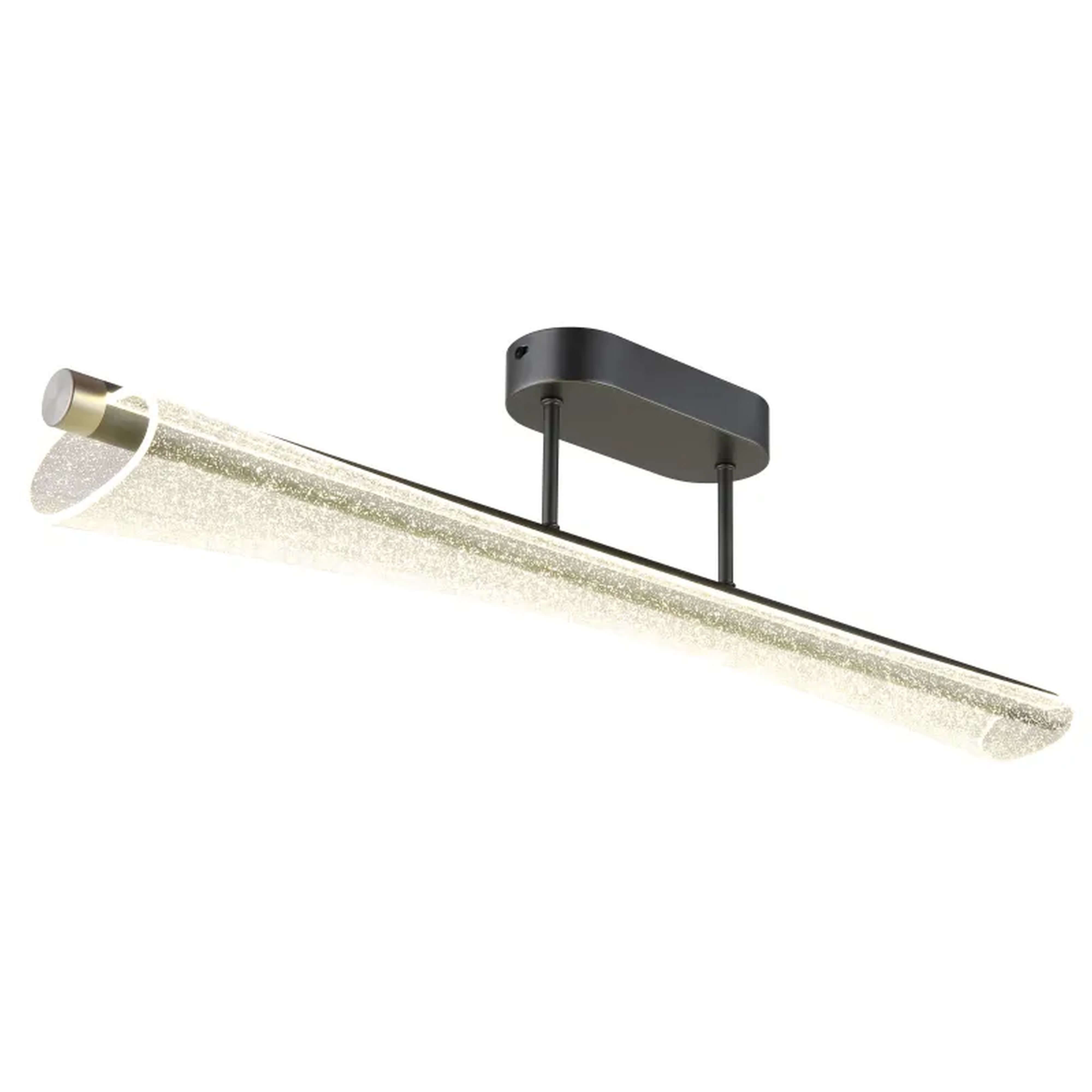 Globo Lighting Malinda stropné svietidlo 1x28 W priehľadná-antracitová 68256D