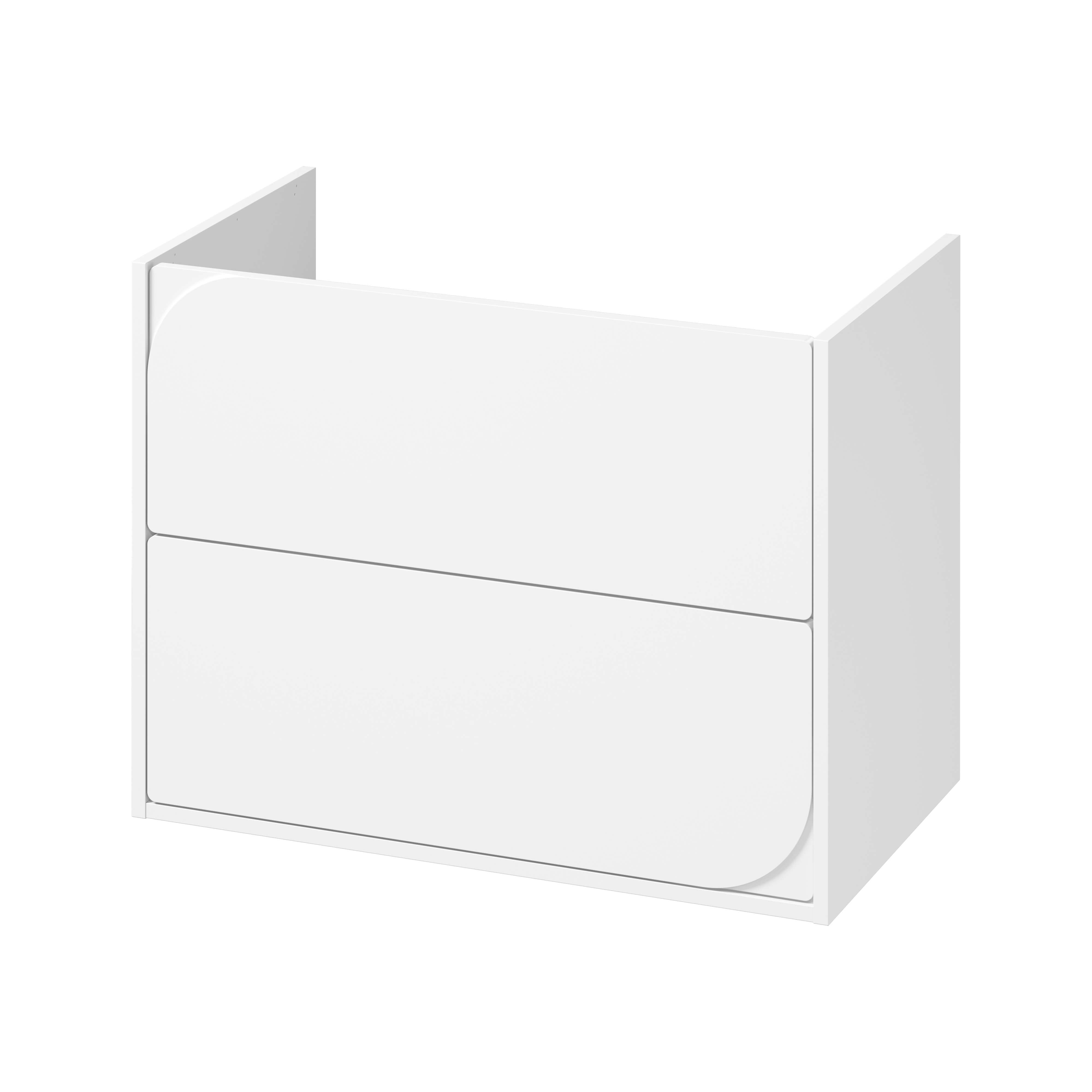 Cersanit Crea II skrinka 79.4x44.7x62.1 cm závesná kúpeľňová skrinka pod umývadlo biela S1058–021