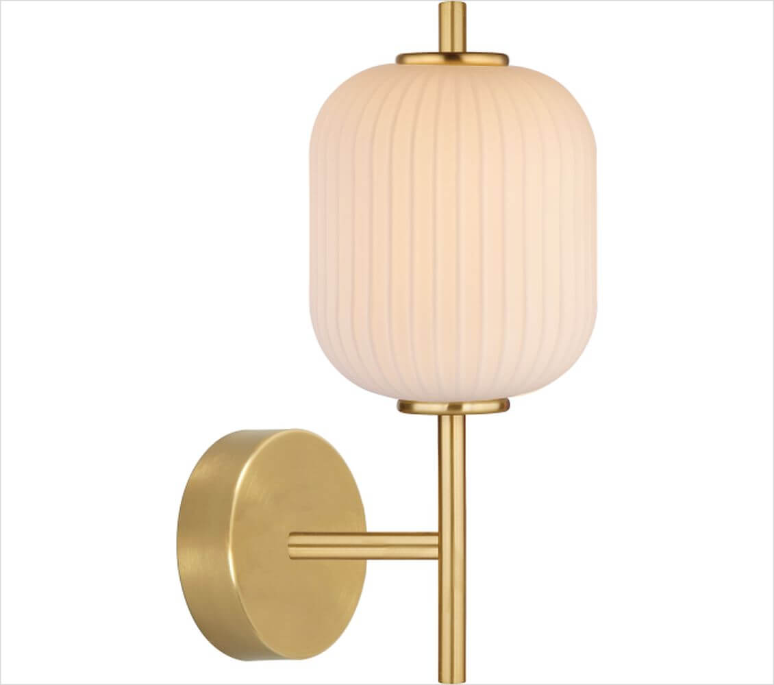 Zuma Line Akari nástenná lampa 1x6.5 W zlatá WL31288/6.5W