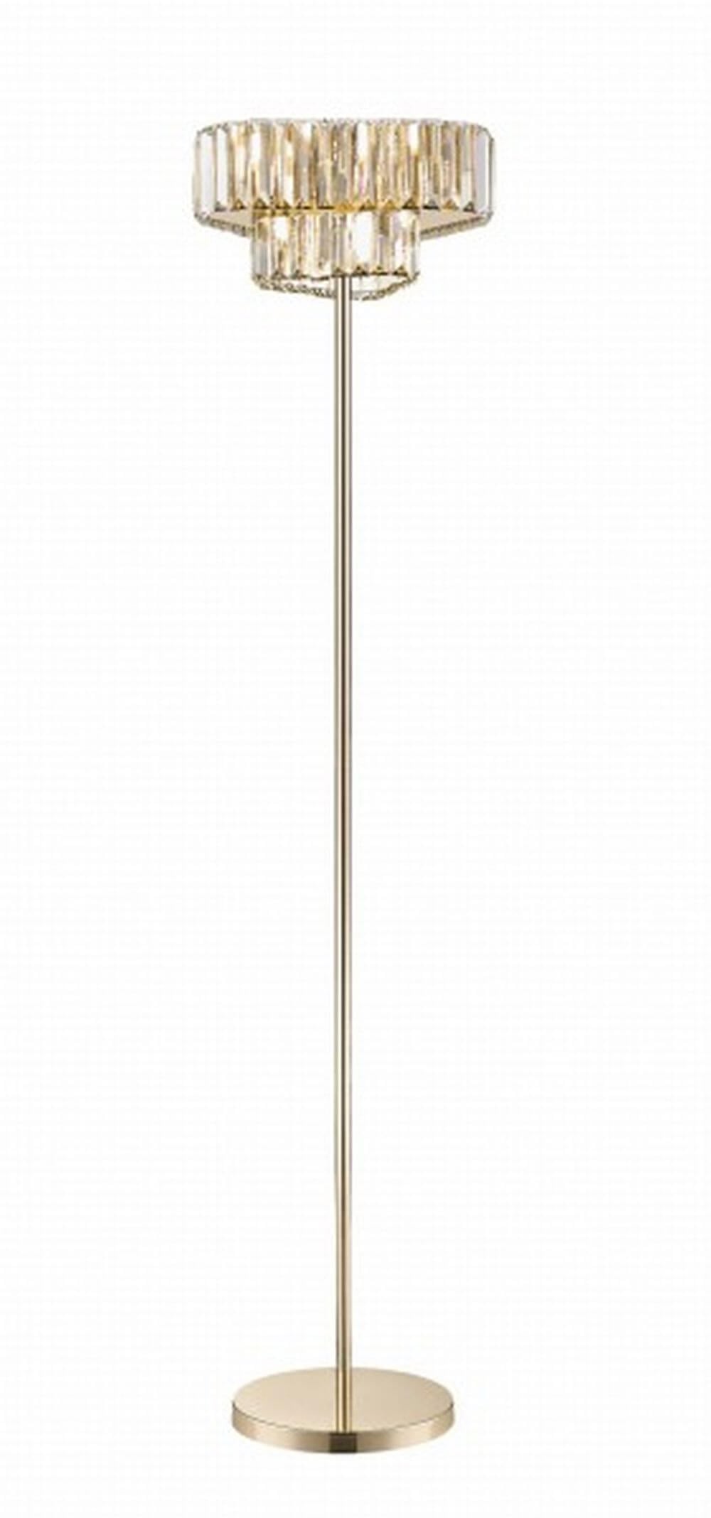Zuma Line Helios podlahová lampa 3x33 W zlatá F0496-03G-F7AC