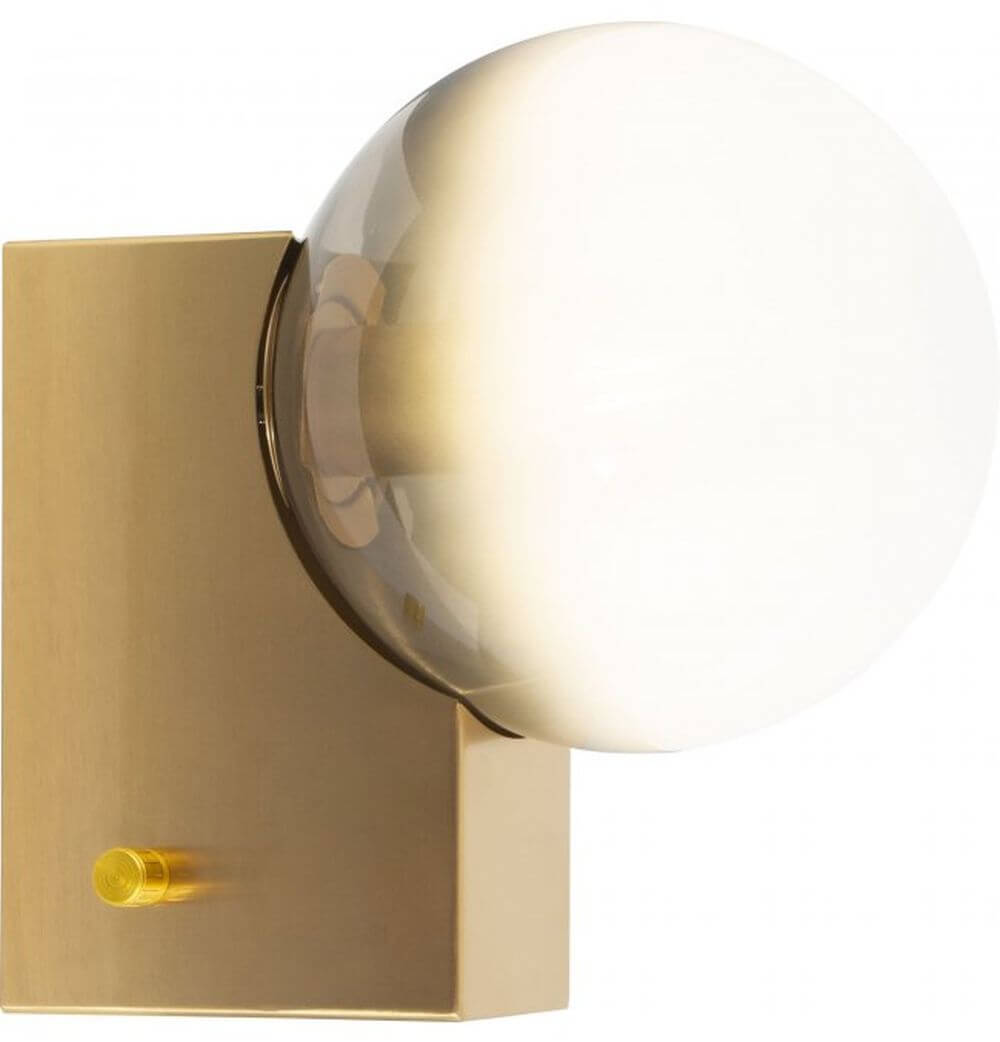 Zuma Line Nua nástenná lampa 1x25 W zlatá WL31832/1L