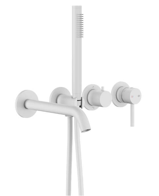 KFA Armatura Moza White vaňová/sprchová batéria podomietková biela 5039-411-44