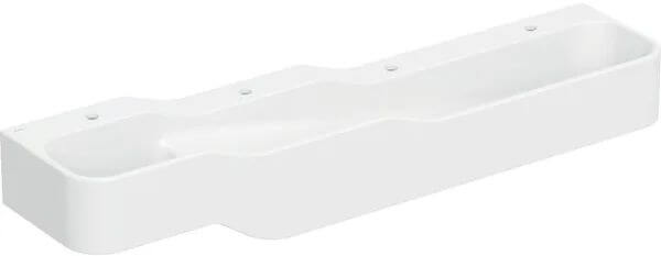 Geberit Bambini umývadlo 180x39 cm obdĺžnik klasické umývadlo biela lesklá 502.978.00.1