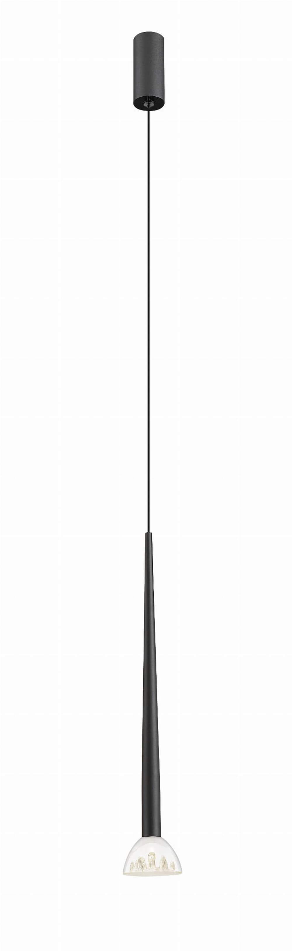 Zuma Line Boston závesné svietidlo 1x5 W čierna P0603-01A-P7B1
