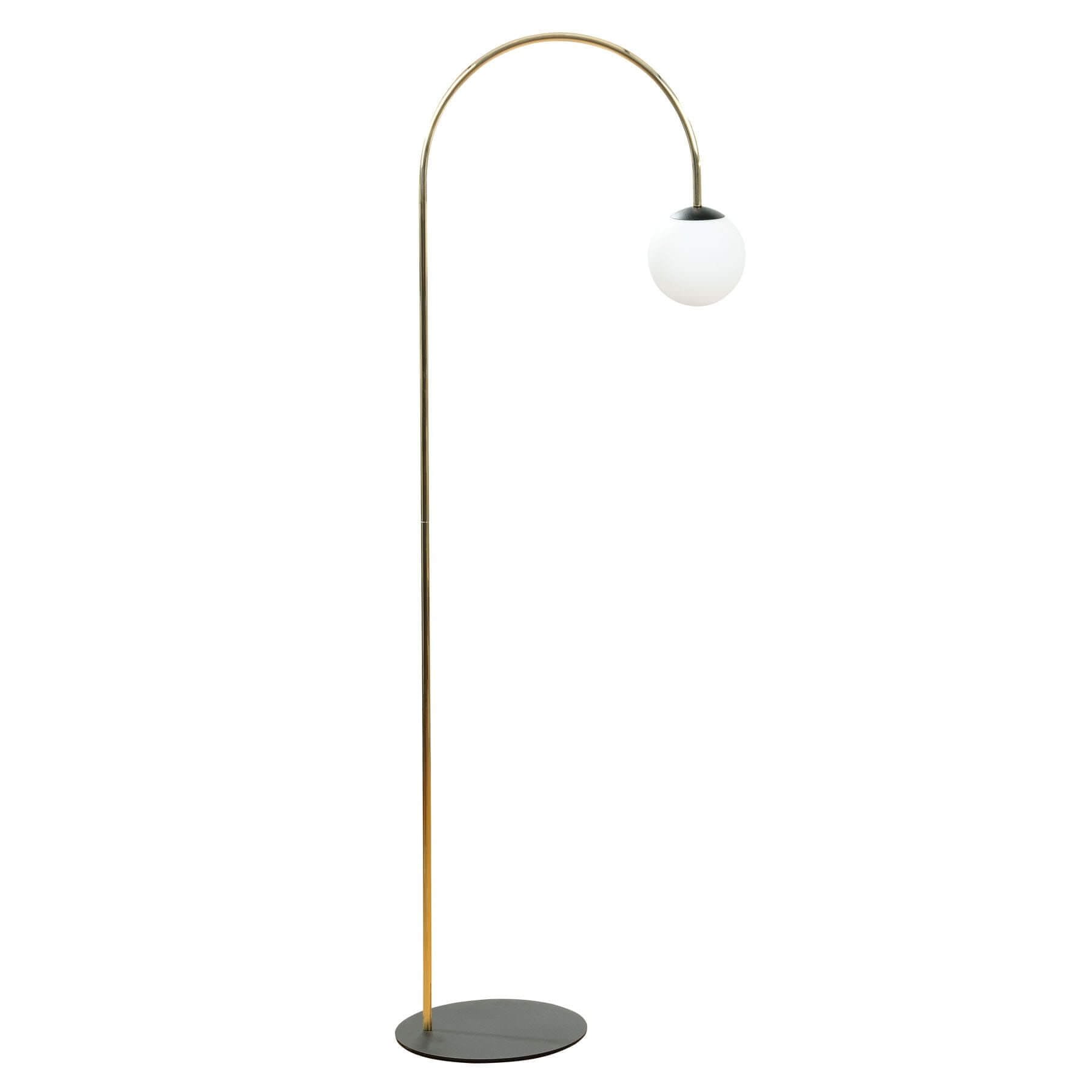Zuma Line Bow stojaca lampa 1x10 W čierna-zlatá 1279