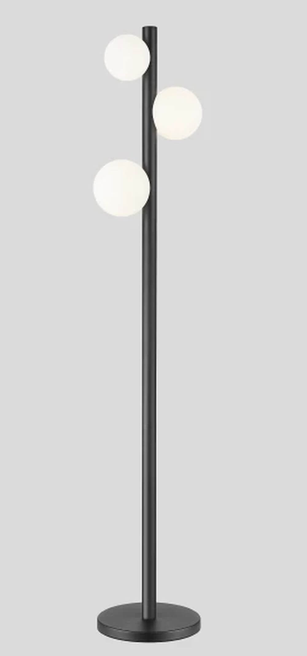 Zuma Line Fores podlahová lampa 3x33 W čierna F0574-03N-P7AA