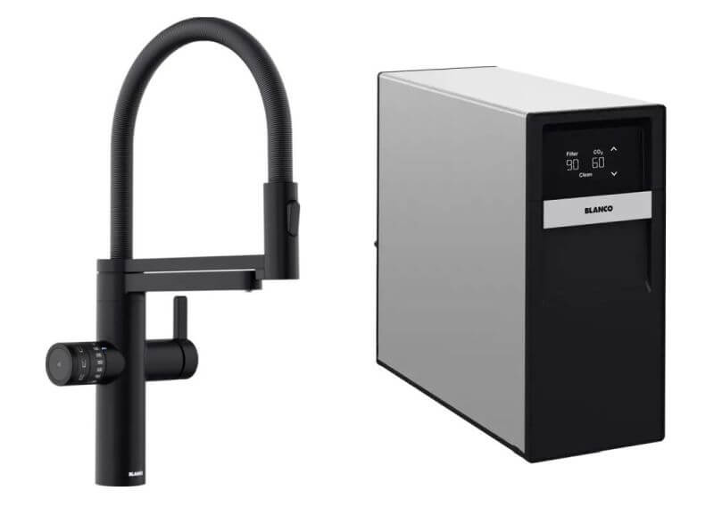 Súprava základná jednotka Blanco Drink Soda 527633, batéria pre vodný filter Blanco Evol-S Pro 526629