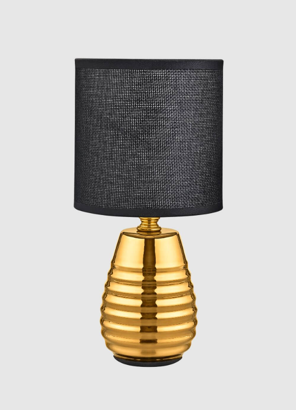 Zuma Line Stołowa nástenná lampa 1x40 W čierna-zlatá HS8775