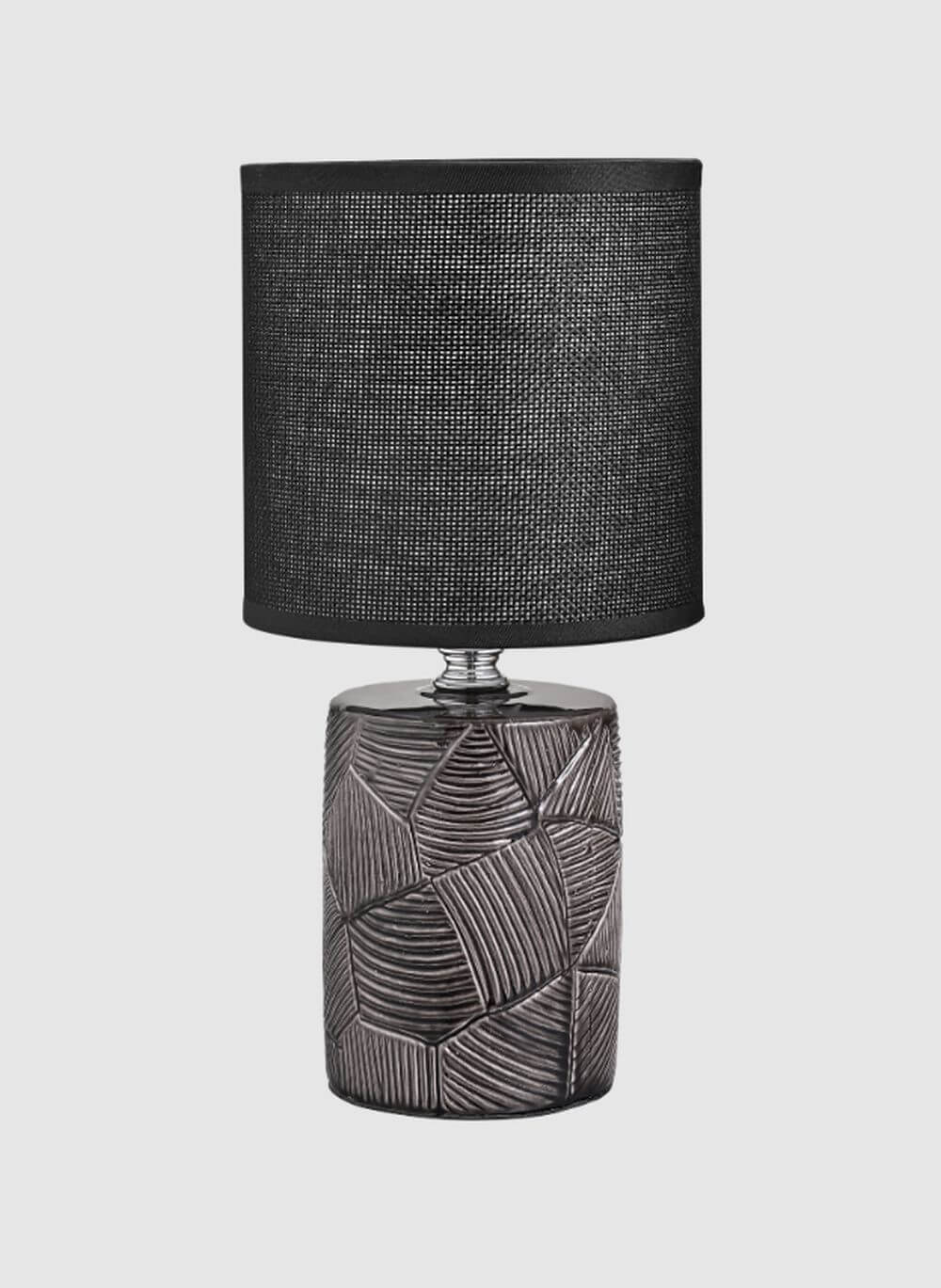 Zuma Line Stołowa stolová lampa 1x40 W čierna HS9070