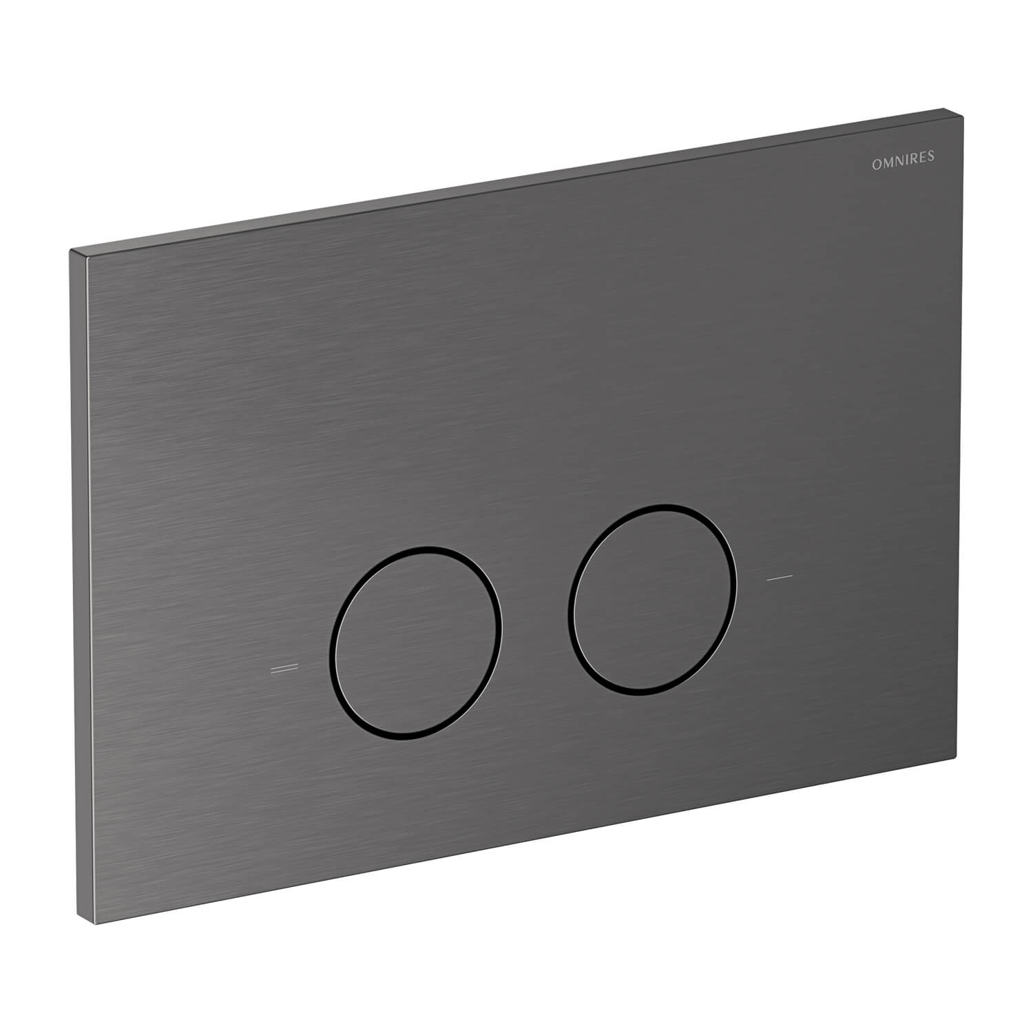 Omnires Steel-R45 splachovacie tlačidlo do toalety || ST45PS1AT
