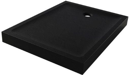 New Trendy Mild Stone obdĺžniková sprchová vanička 120x90 cm čierna B-0577