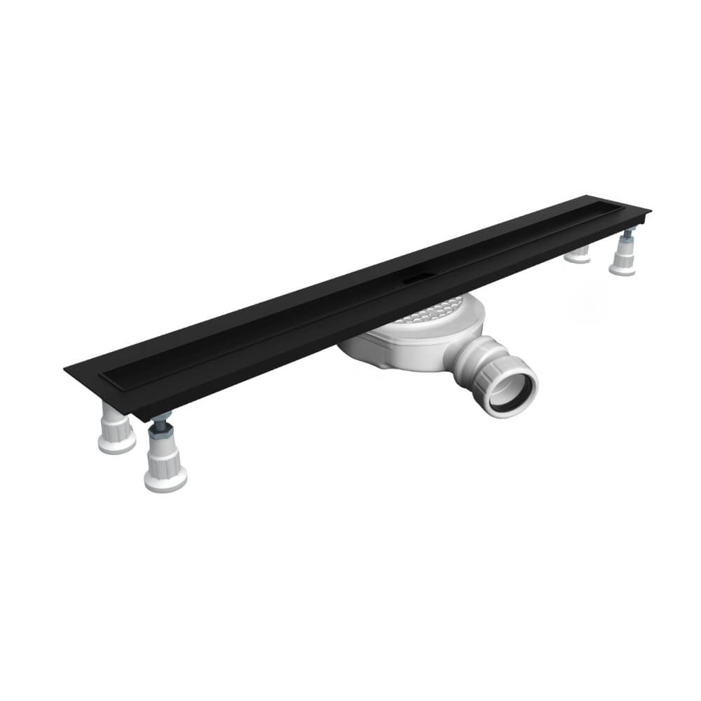 Schedline Slight Flow Low lineárny odtok 110 cm čierna SOLBSN-110035C