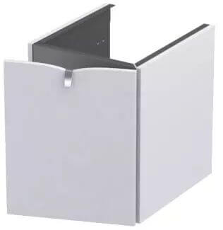 Oristo Siena skrinka 40x45.5x50 cm bočné závesné biela OR45-SN1D-40-1-P